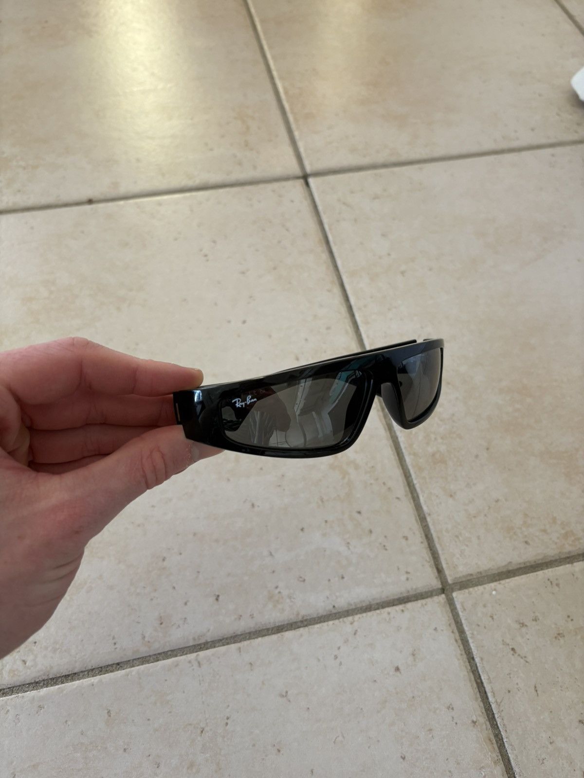 RayBan RAY-BAN IZAZ BIO-BASED RB4432 Wrap Around Sun Glasses Size ONE SIZE - 3 Thumbnail