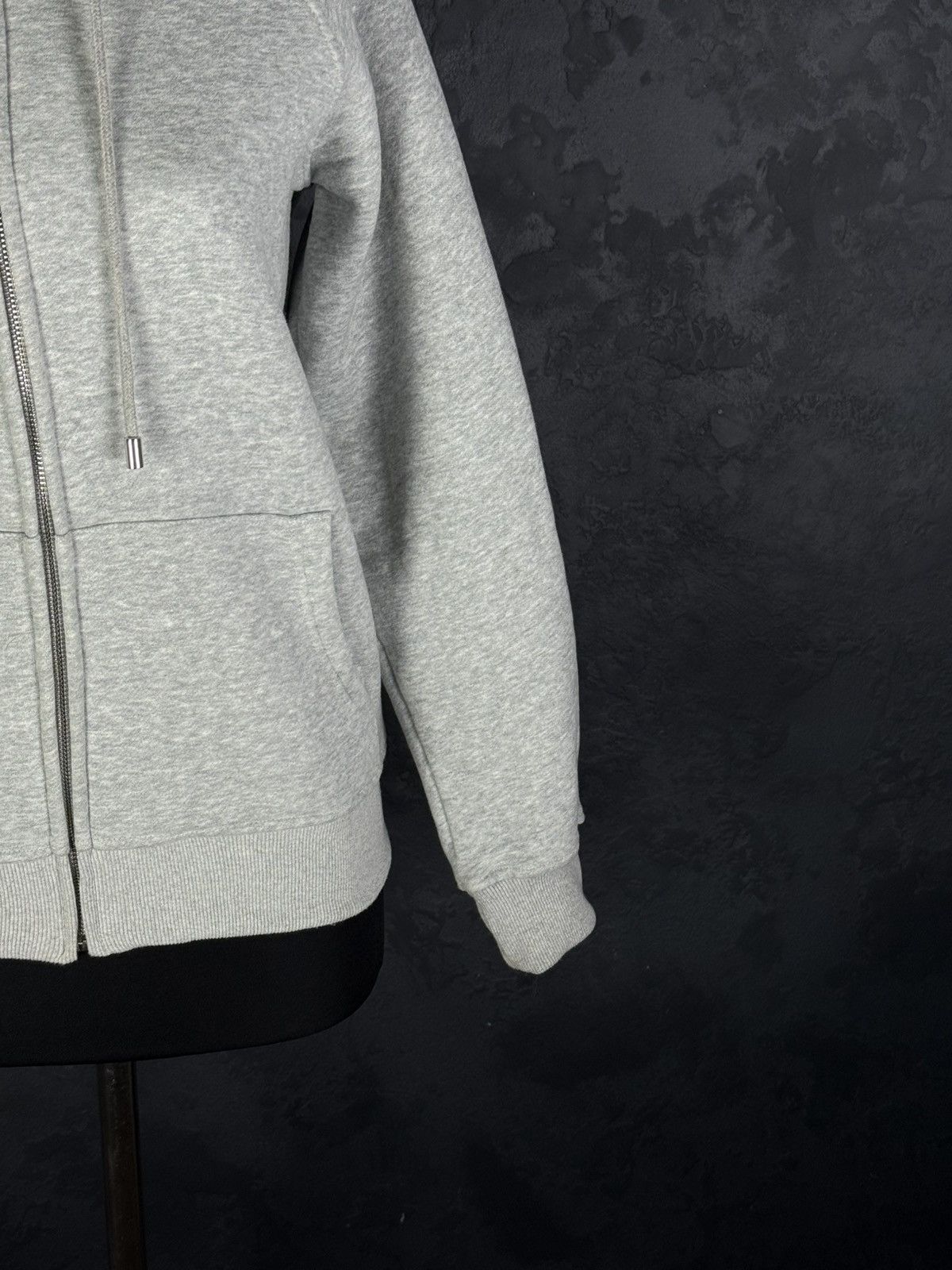 Burberry Burberry Women's Grey Zip Up Hoodie Sweatshirt Size M / US 6-8 / IT 42-44 - 6 Thumbnail