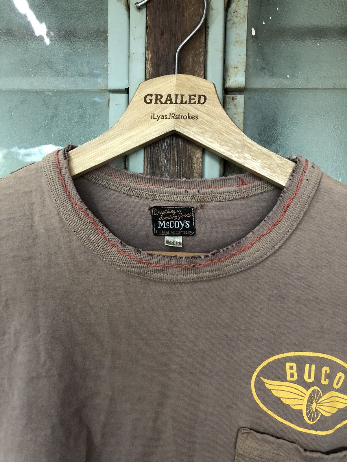 The Real McCoy's Vintage plain The Real McCoy’s Buco Products Faded Shirt Tee Size US S / EU 44-46 / 1 - 4 Thumbnail