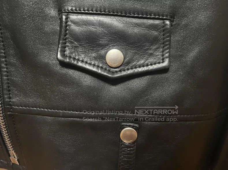 Saint Laurent Paris Saint Laurent Paris Classic black sheepskin motorcycle jac Size US M / EU 48-50 / 2 - 6 Thumbnail