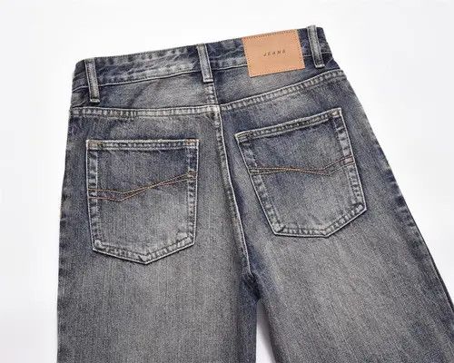 VIBE American street washed retro flared jeans y2k Size US 32 / EU 48 - 5 Thumbnail