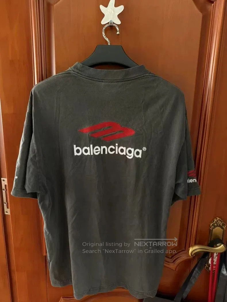Balenciaga Balenciaga 3B Embroidered Logo T-Shirt. Size US S / EU 44-46 / 1 - 2 Thumbnail
