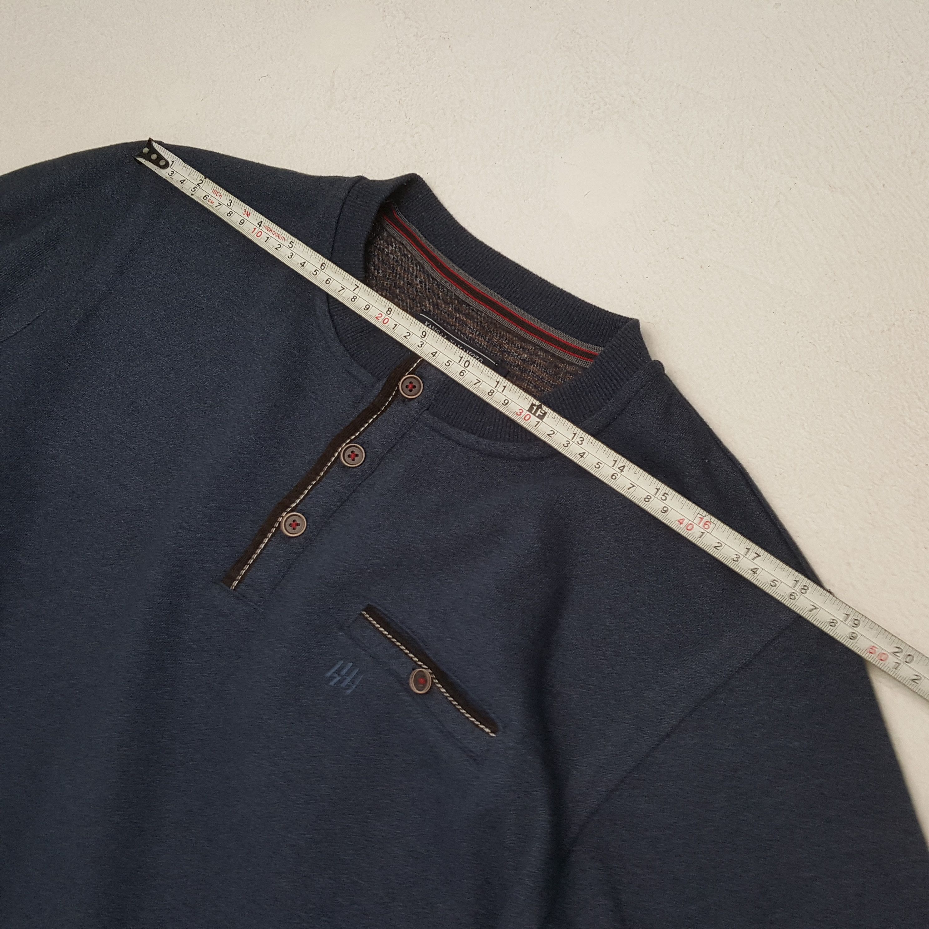 Kansai Yamamoto × Vintage Kansai Yamamoto X Custom NUMBER (N)INE Art Sweatshirt Size US L / EU 52-54 / 3 - 5 Thumbnail