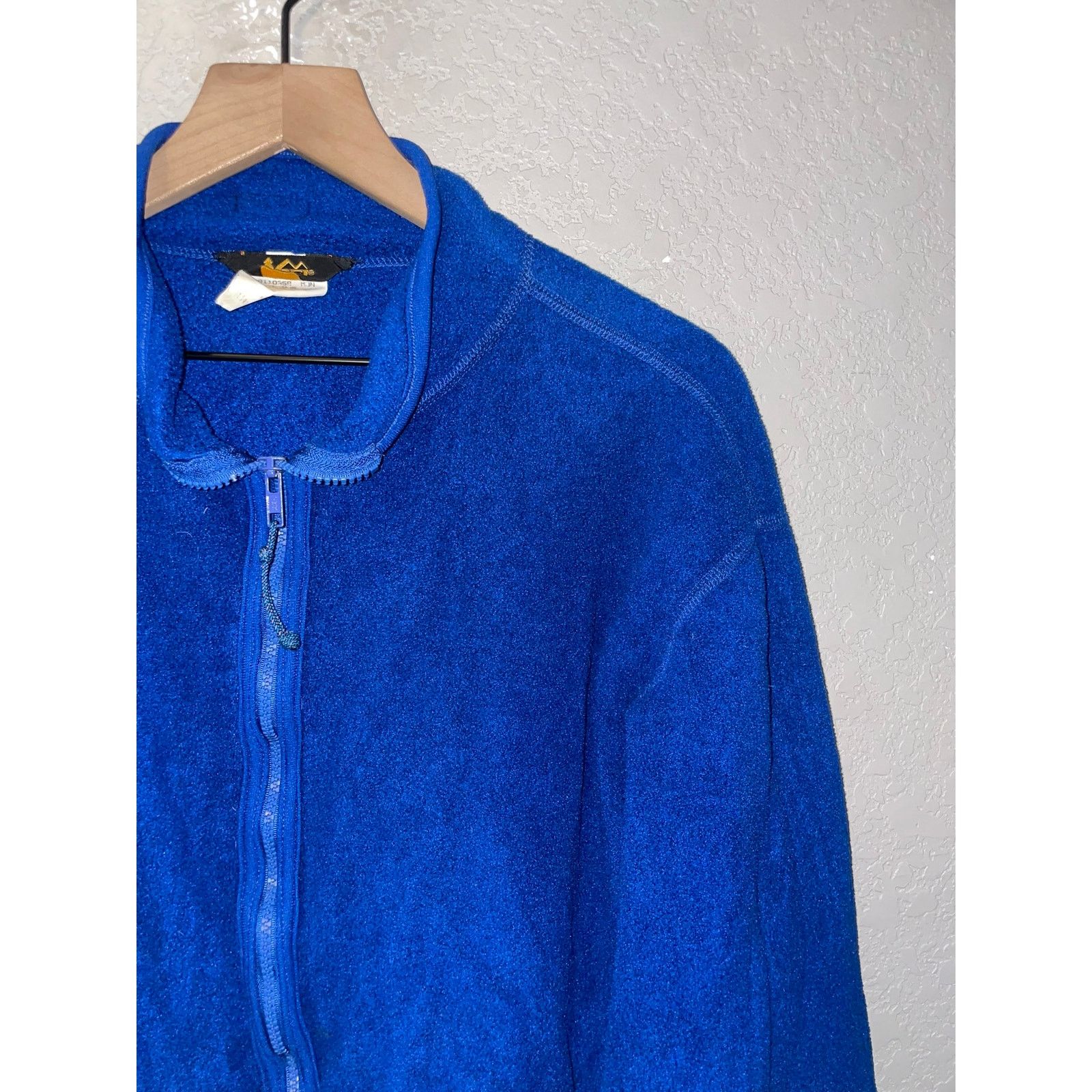 Rei Vintage REI Outdoor Gear Blue Full Zip Fleece Jacket VTG L Size US L / EU 52-54 / 3 - 2 Thumbnail