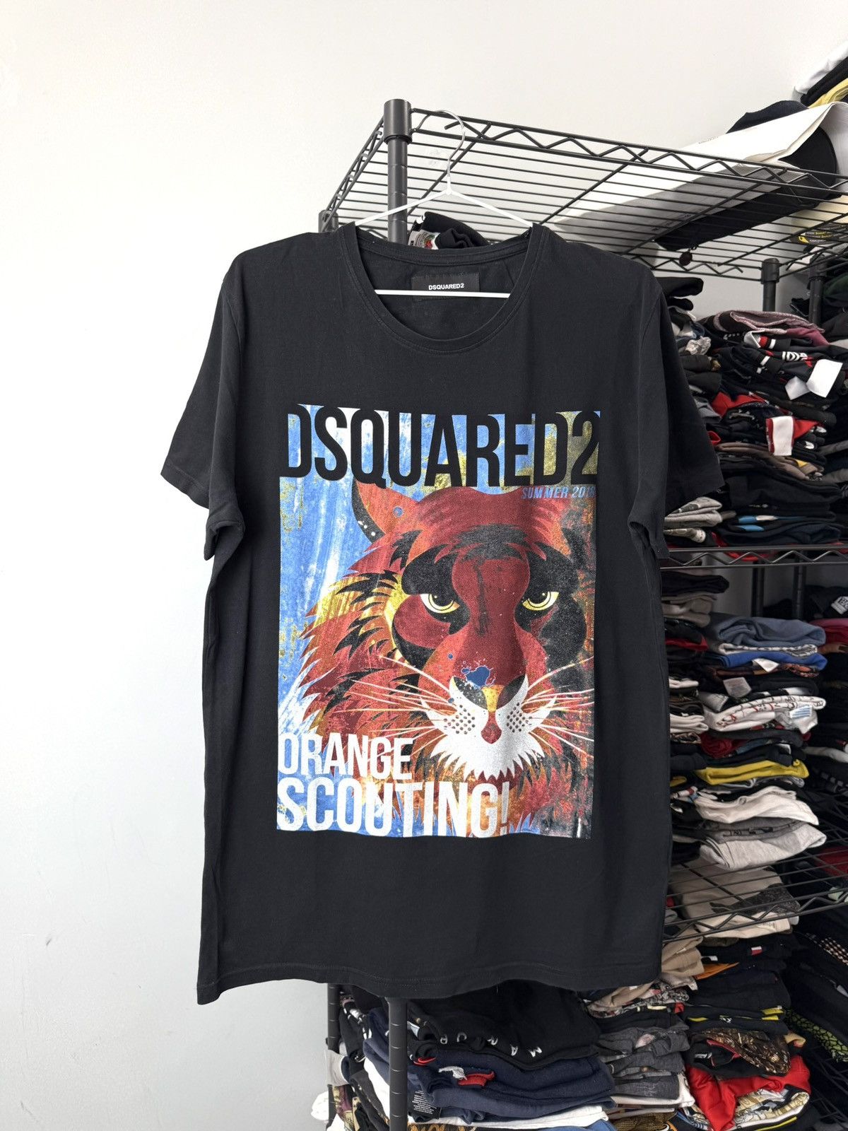 Dsquared2 Dsquared2 bad kitty black t-shirt | Grailed