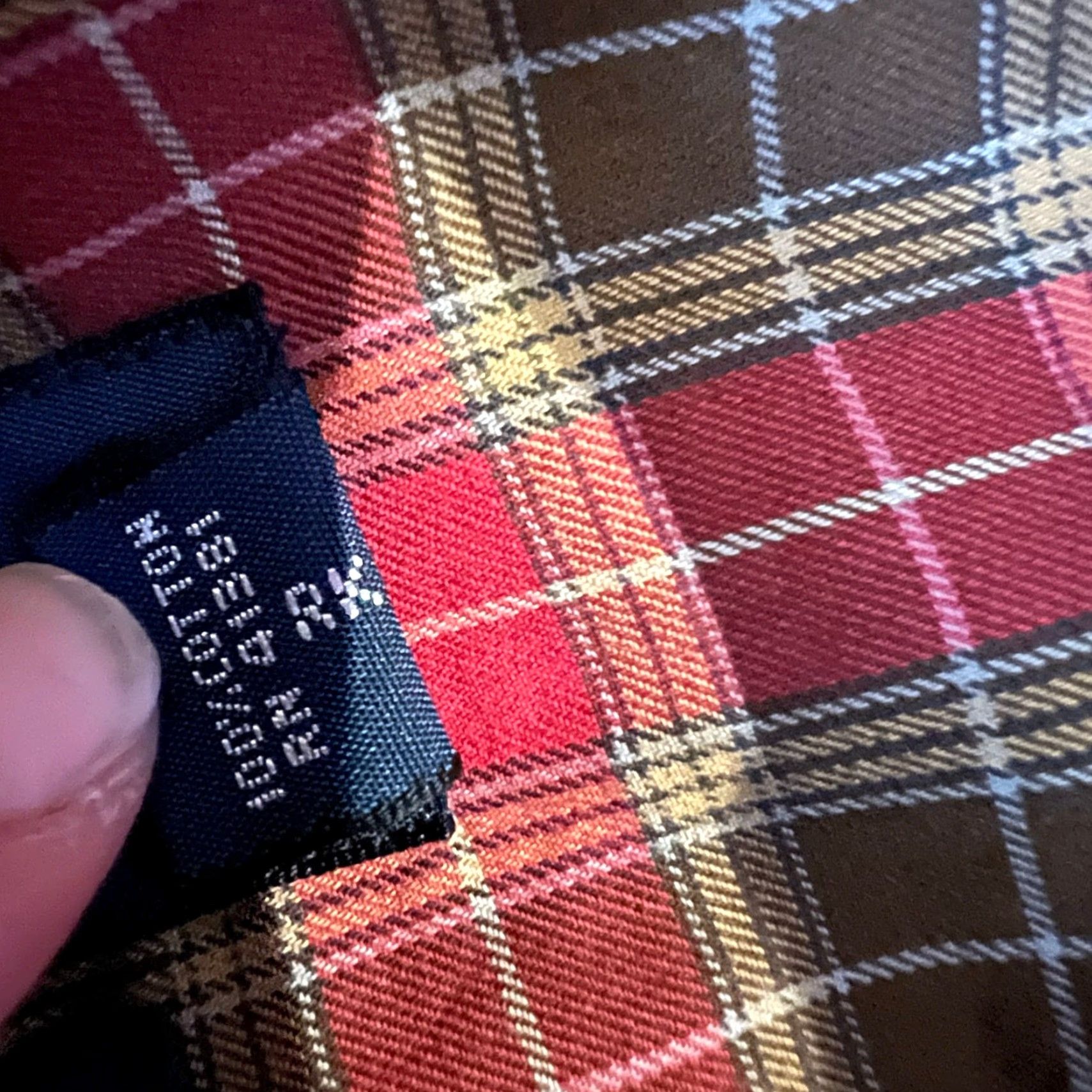 Polo Ralph Lauren Polo Ralph Lauren Shirt Mens Large Plaid Button Up Pony Classic Fit Red L Regular Long Sleeve Mens Size US L / EU 52-54 / 3 - 6 Thumbnail