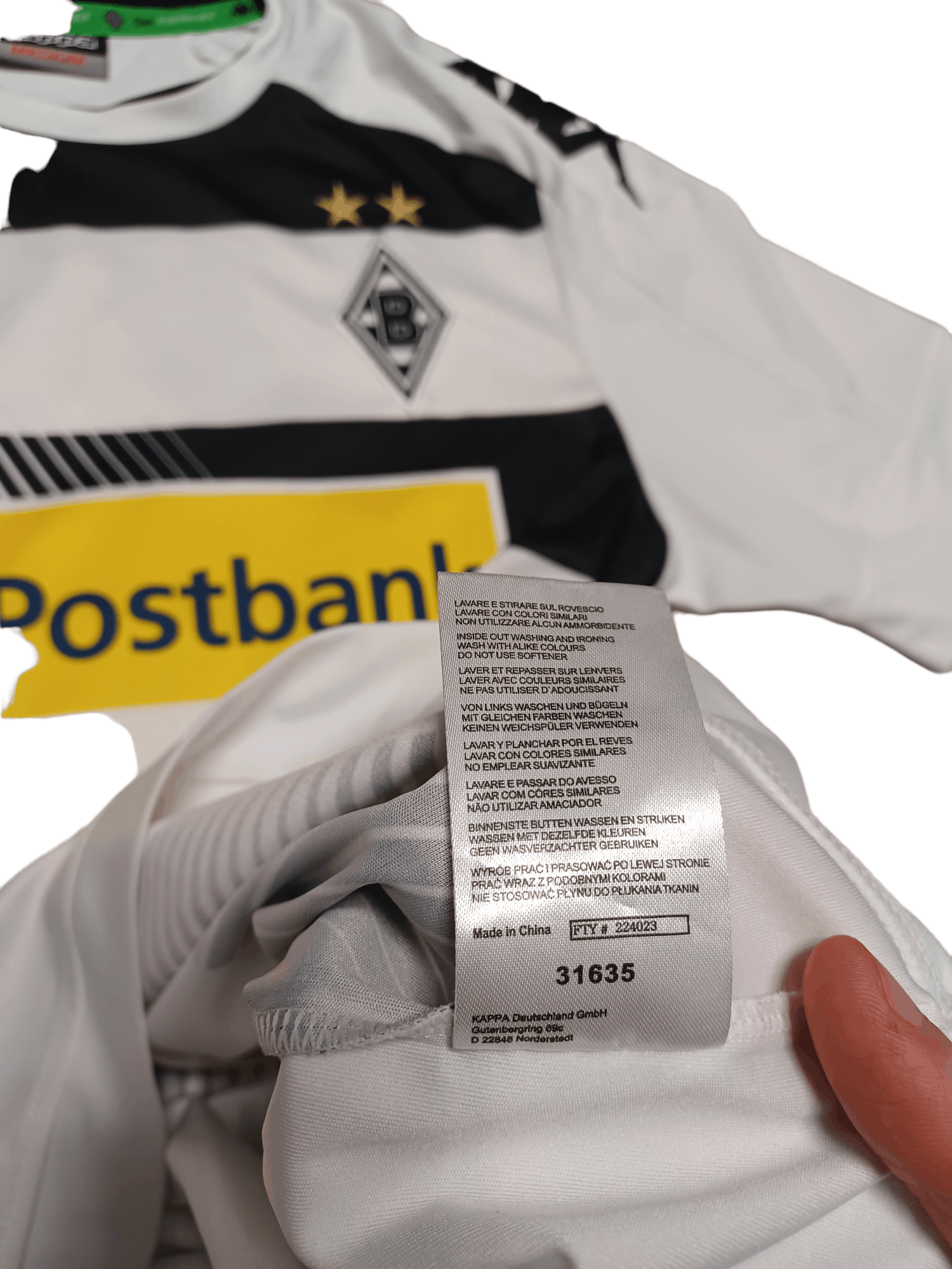 Kappa Borussia Mönchengladbach vintage Kappa #65 jersey blokecore Size US M / EU 48-50 / 2 - 5 Thumbnail