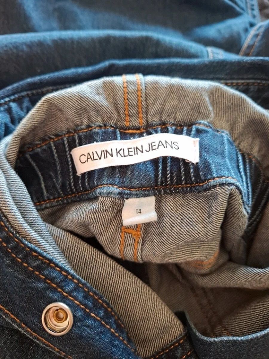 Calvin Klein Calvin Klein denim jumpsuit, size 14 Size 36" / US 14 / IT 50 - 5 Thumbnail
