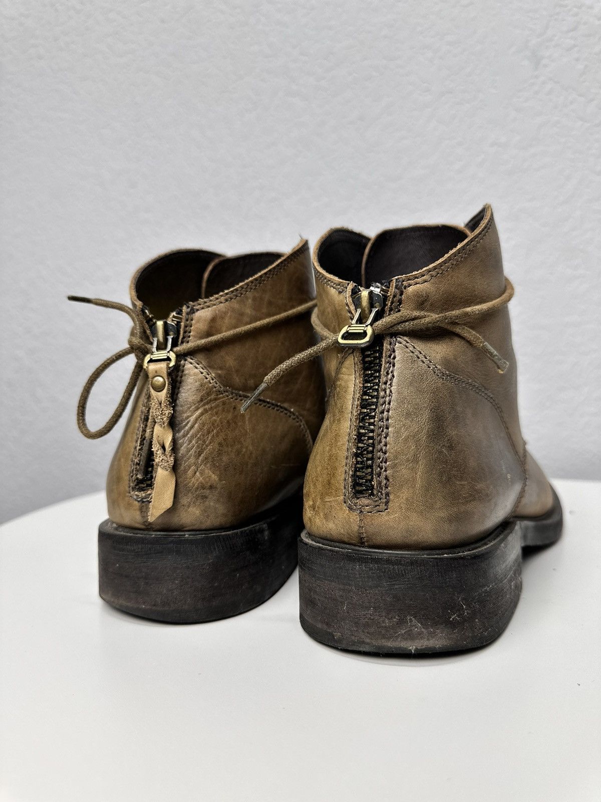 Other Vintage Guidi Style Leather AS 98 HandMade Italy Rare GOA Size US 9 / EU 42 - 3 Thumbnail