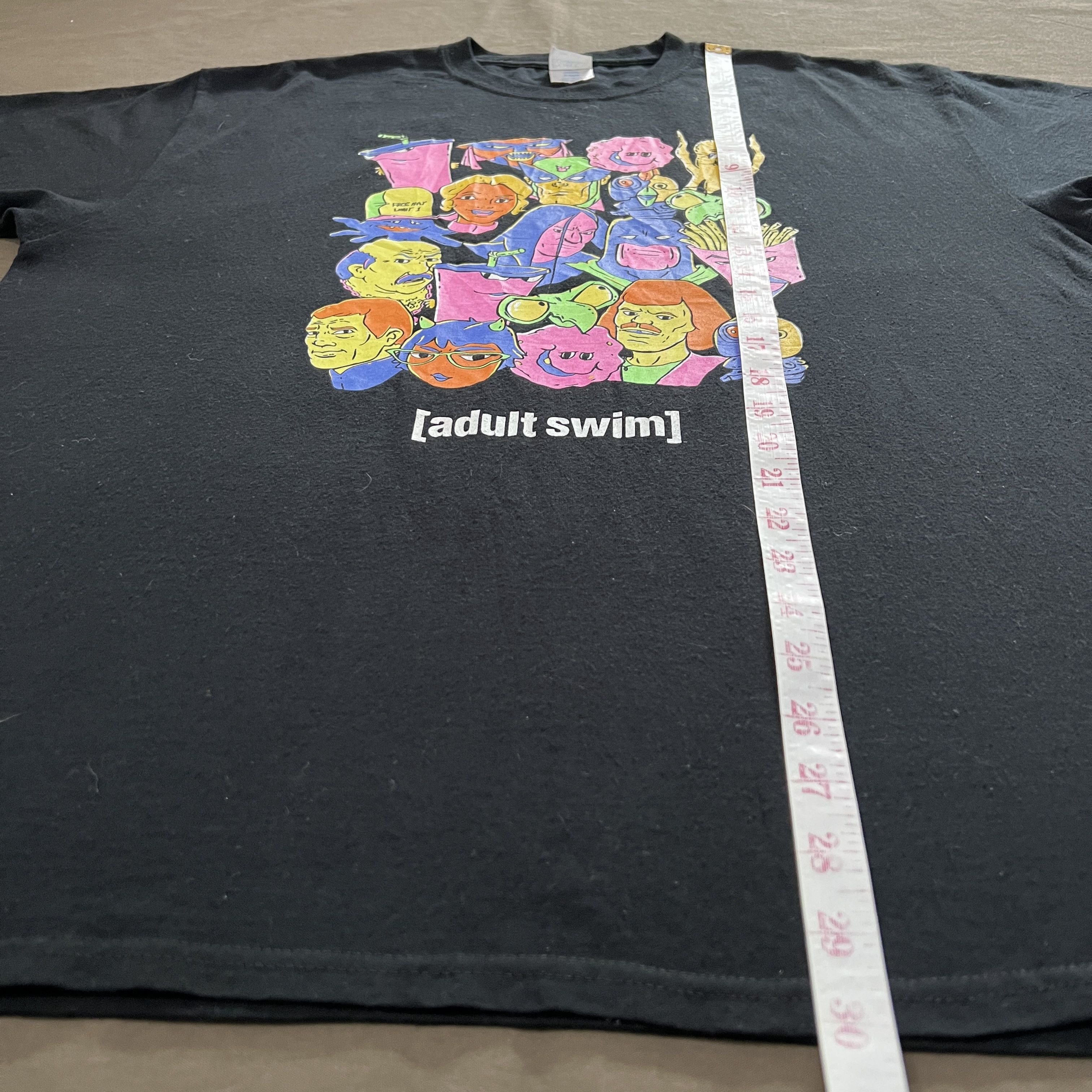 Cartoon Network × Vintage Vintage Cartoon Network Adult Swim Promo Tee Shirt Size US XL / EU 56 / 4 - 8 Thumbnail