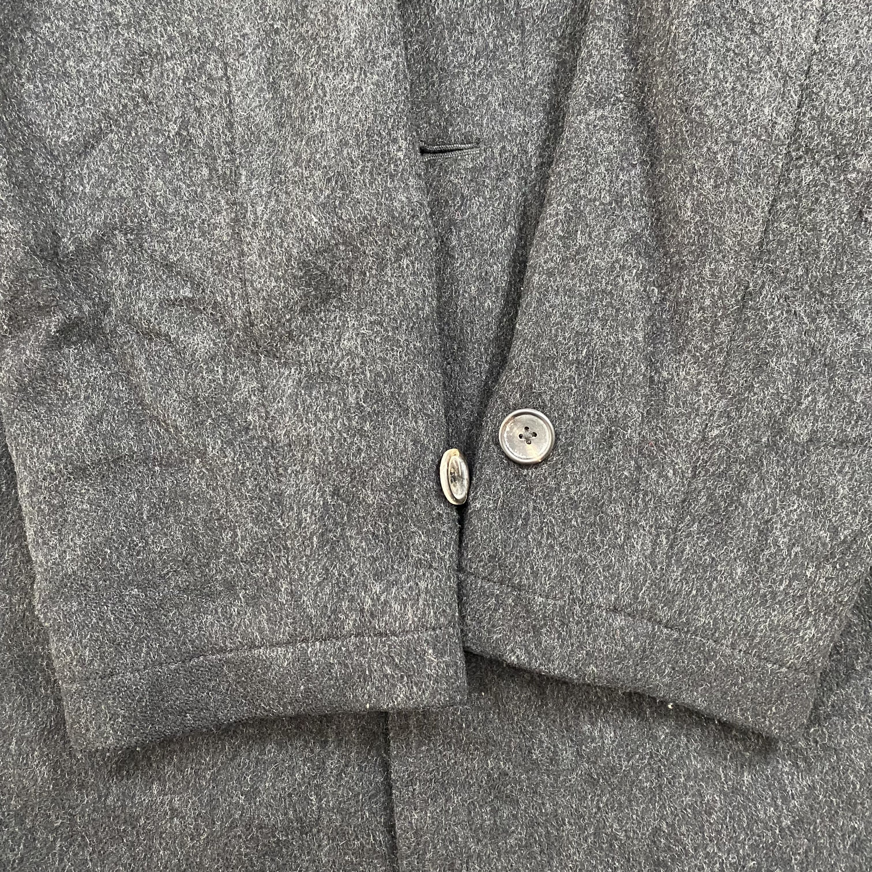 RRL Ralph Lauren vintage 90s polo ralph lauren wool trench coat jacket-J546 Size US M / EU 48-50 / 2 - 15 Thumbnail
