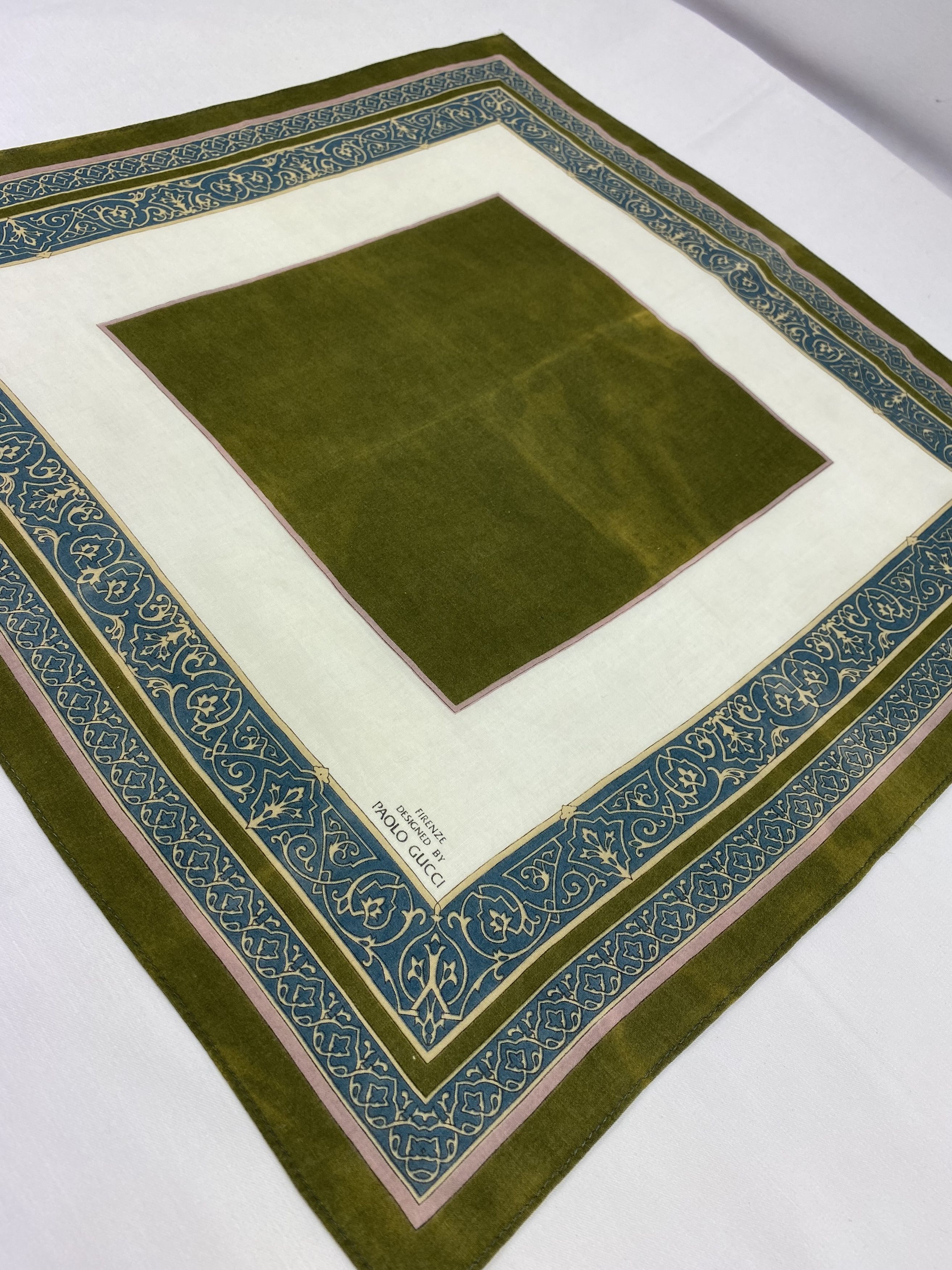 Paolo Gucci Paolo Gucci Handkerchief / Bandana / Neckerchief Size ONE SIZE - 4 Thumbnail