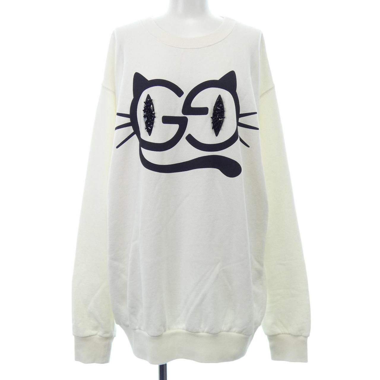 Gucci Gucci Gucci Sweatshirt Sweatshirt Cotton Sweatshirts & Hoodies 617964 XJDL7 DUTY FREE for USA Size ONE SIZE - 1 Thumbnail