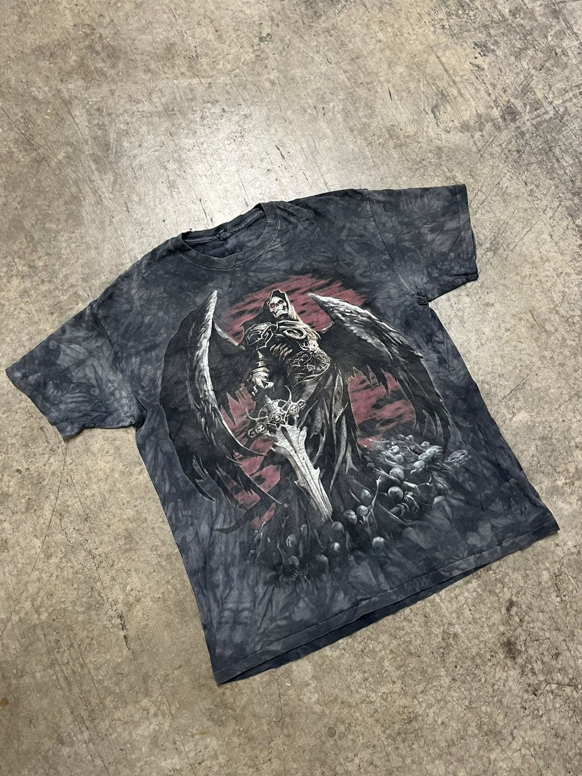 Vintage Y2k grunge tie dye shirt big graphic hype rare skater opium Size US XL / EU 56 / 4 - 3 Thumbnail