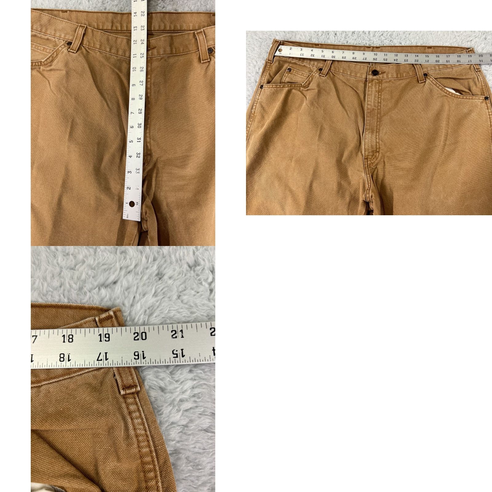 Dickies Dickies Pants Mens 40 Beige Durable Duck Fabric 100% Cotton Workwear Dickies 874 Chino Straight 5-Pocket 32 Inseam Mens Beige Pants Size US 40 / EU 56 - 9 Thumbnail