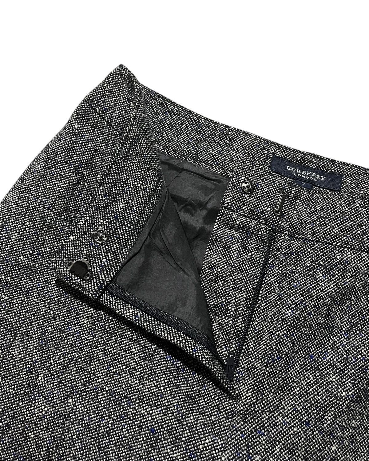 Burberry 2000s Christopher Bailey Era Flared Tailored Trousers Size 26" / US 2 / IT 38 - 6 Thumbnail