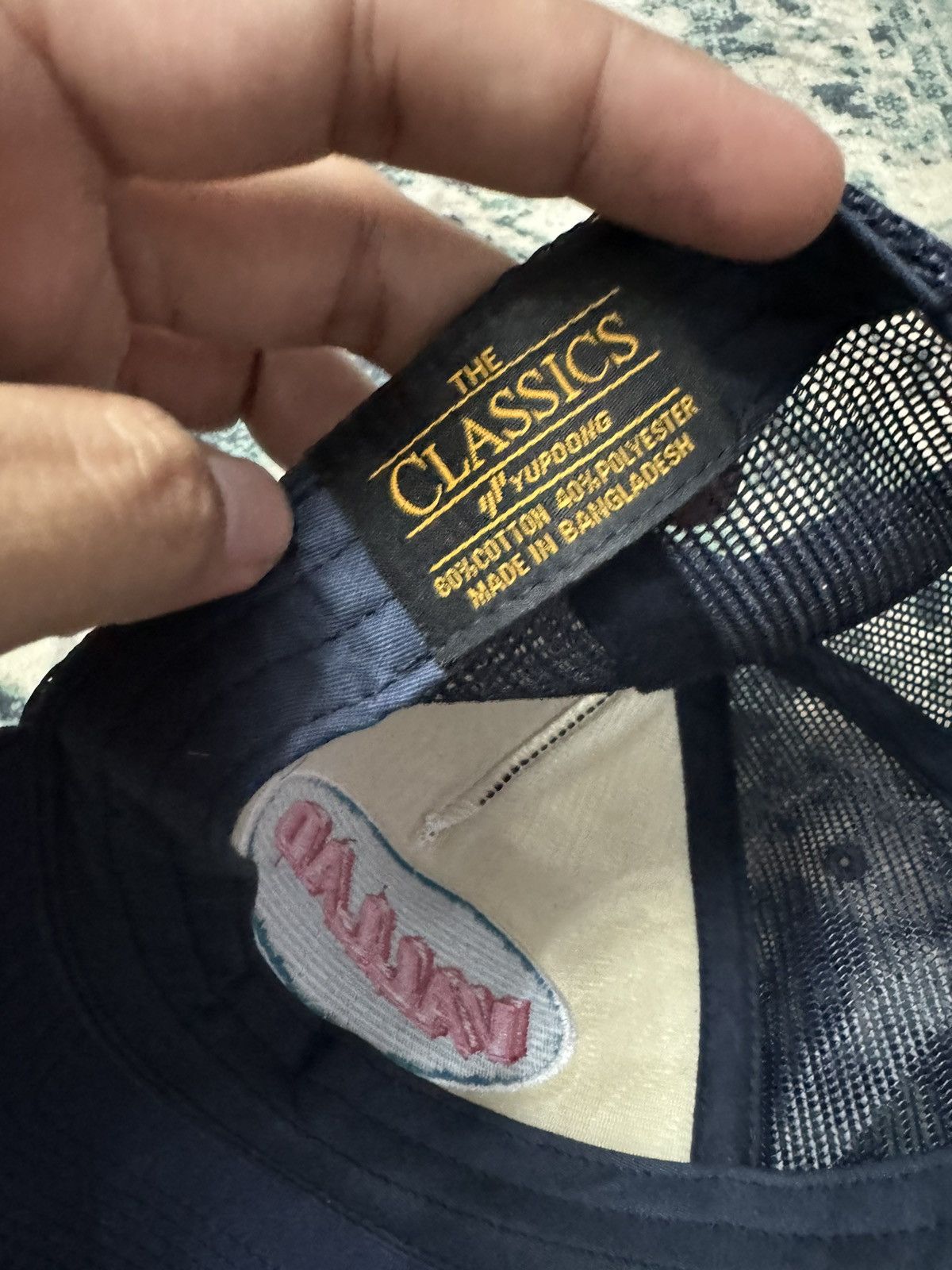 Designer × Japanese Brand VALLAD STUDIO TRUCKER CAP HAT Size ONE SIZE - 7 Thumbnail