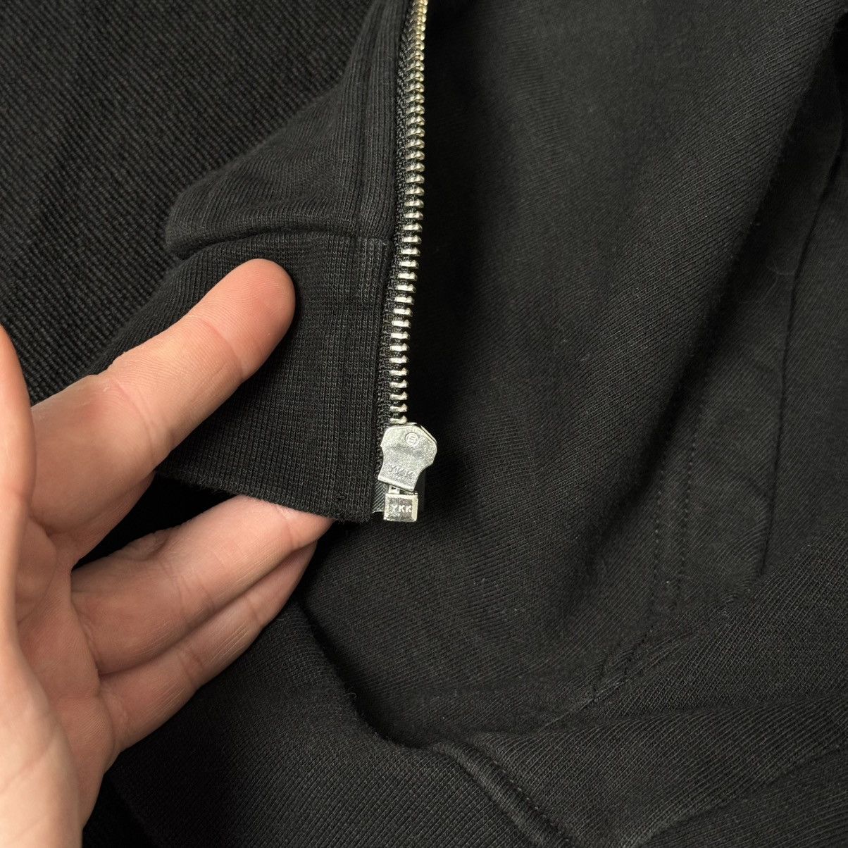 Alexander McQueen Alexander McQueen Black Relaxed Zip Hoodie Size US L / EU 52-54 / 3 - 9 Thumbnail