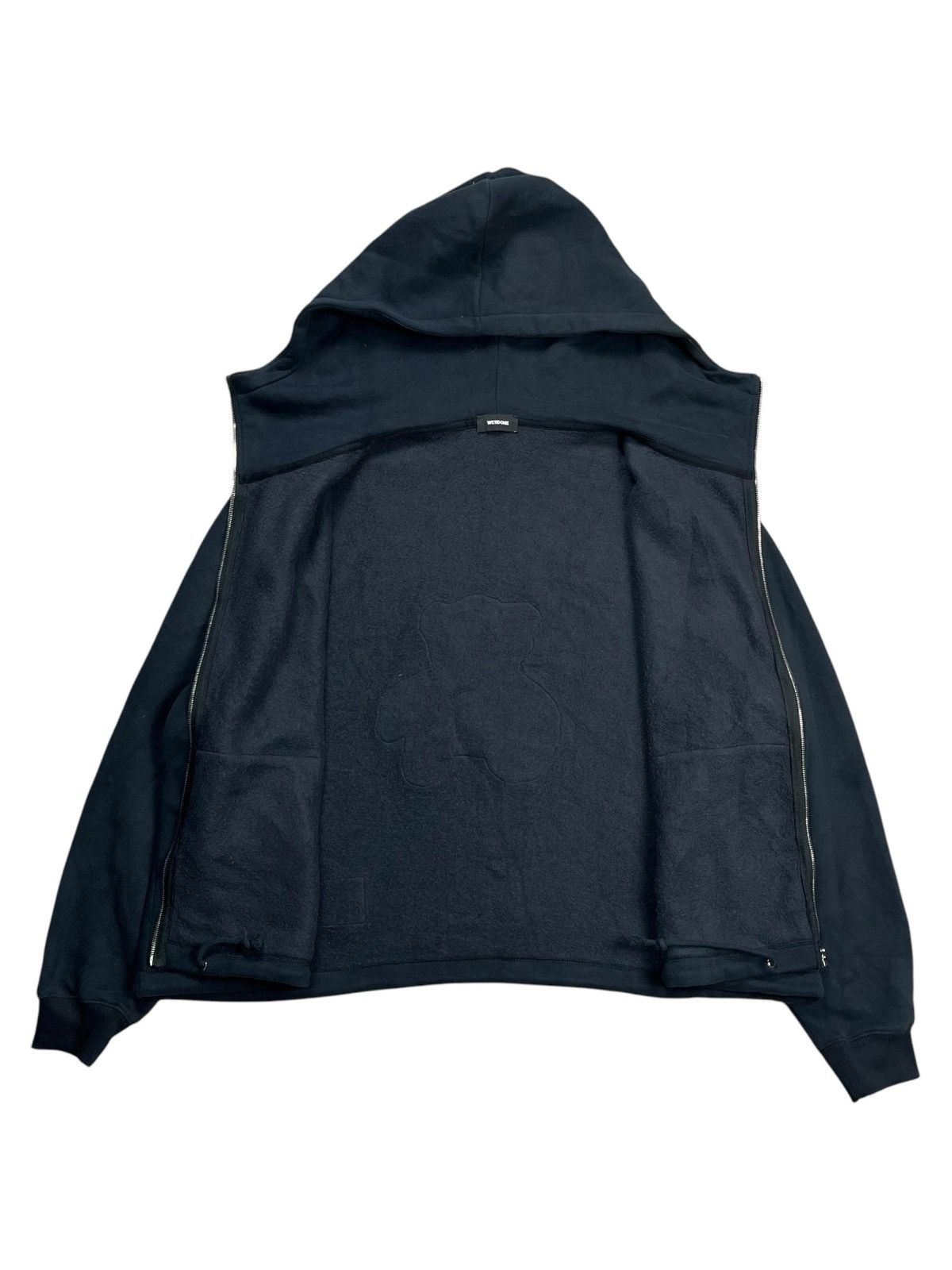 Other We11done - Riri Zips Bear Sunfaded Zip Hoodie Size US L / EU 52-54 / 3 - 3 Thumbnail