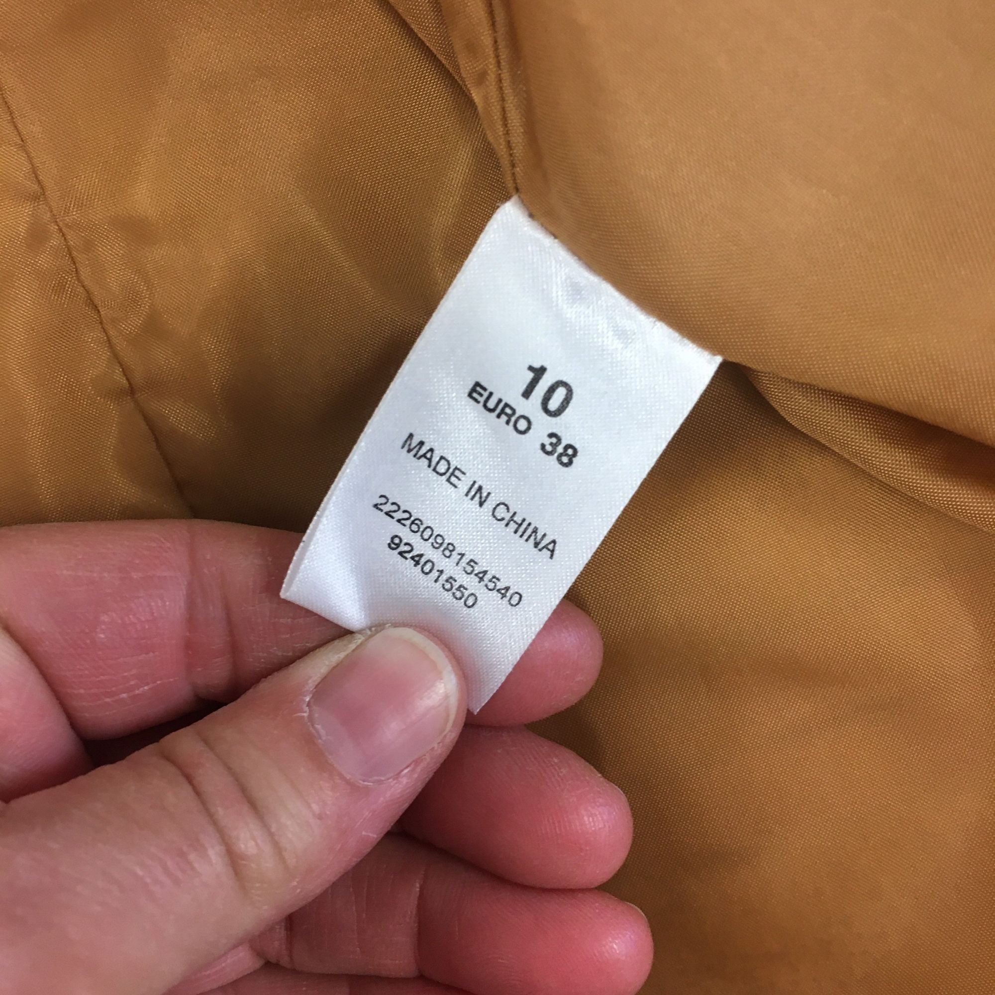 Other Vtg DP Cognac Tan Leather Casual Cafe Racer Jacket Size L / US 10 / IT 46 - 3 Thumbnail