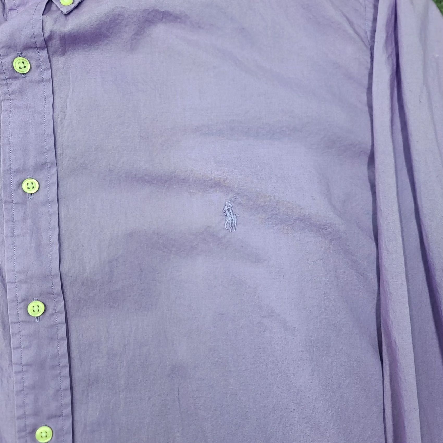 Ralph Lauren Ralph Lauren Oxford Shirt Mens 3XB Big & Tall Purple Long Sleeve Button Down Size US XXL / EU 58 / 5 - 5 Thumbnail