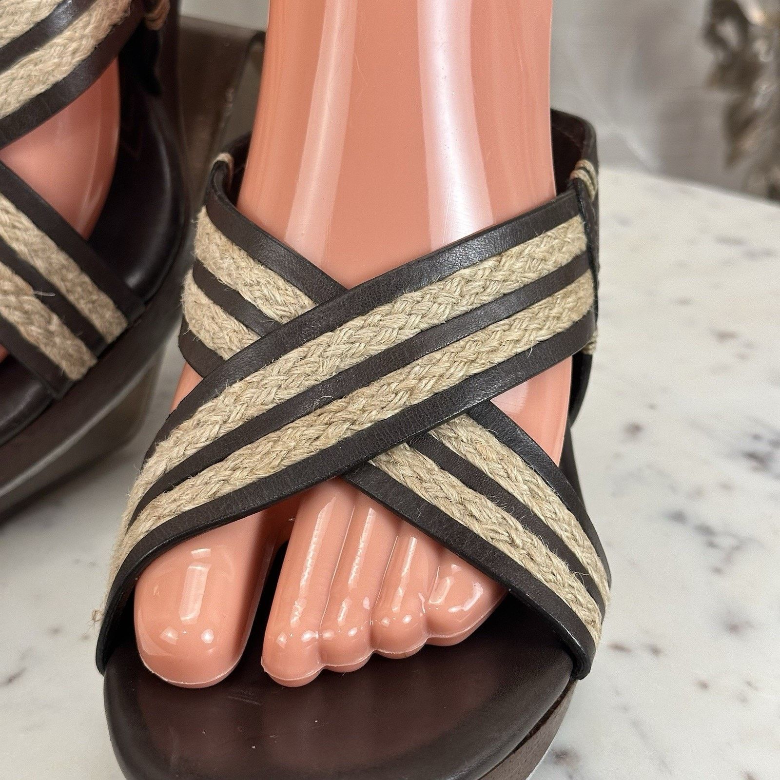 Cole Haan Cole Haan Womens Skylar Slide Open-Toe Heels SZ 8 B Size US 8 / IT 38 - 7 Thumbnail