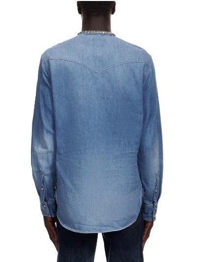 Kapital Kapital 8oz denim band collar studs western shirt indigo 3 Size US L / EU 52-54 / 3 - 13 Thumbnail