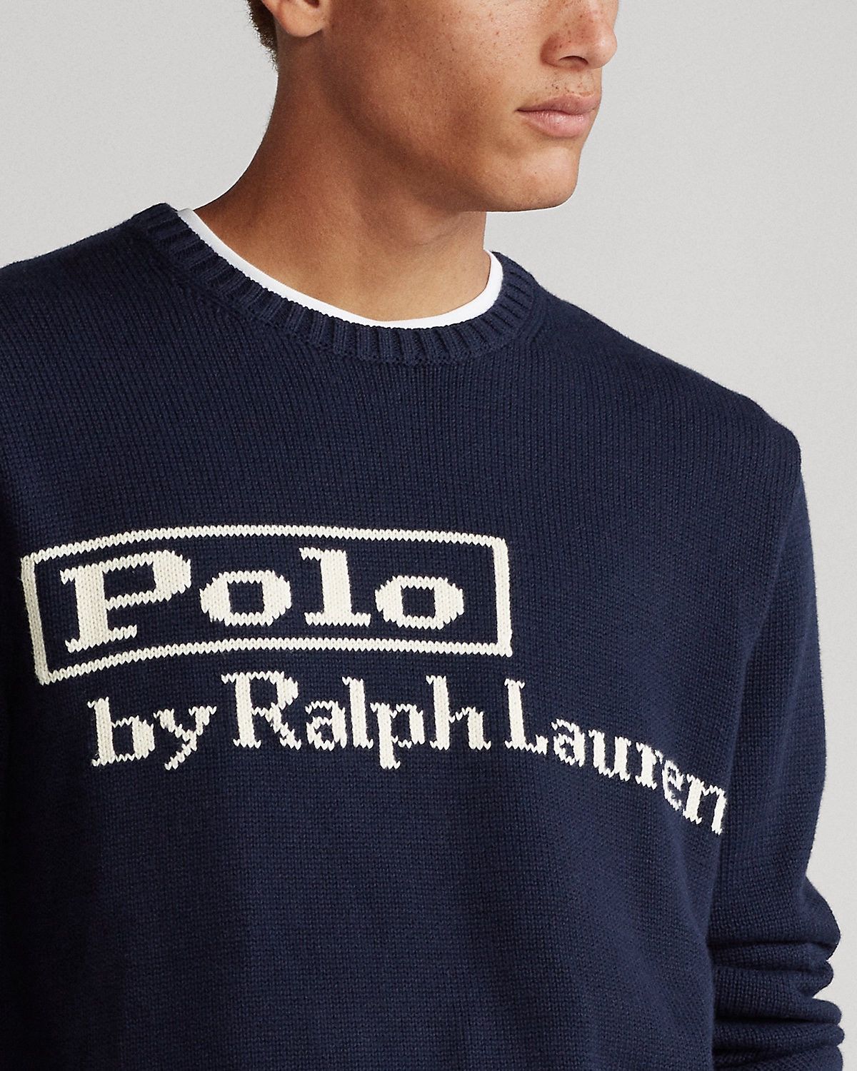 Polo Ralph Lauren Polo Ralph Lauren Big Logo Knit Sweater Size US L / EU 52-54 / 3 - 4 Thumbnail