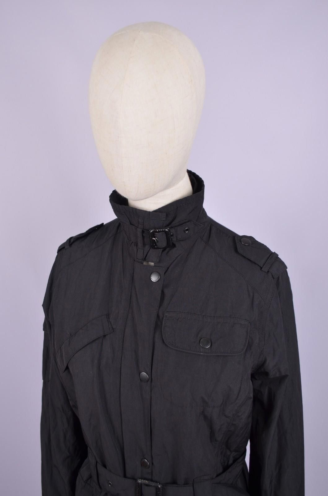 Barbour Womens Barbour Steel Amelia Belted Nylon Jacket Sz UK10 US6 Size M / US 6-8 / IT 42-44 - 3 Thumbnail