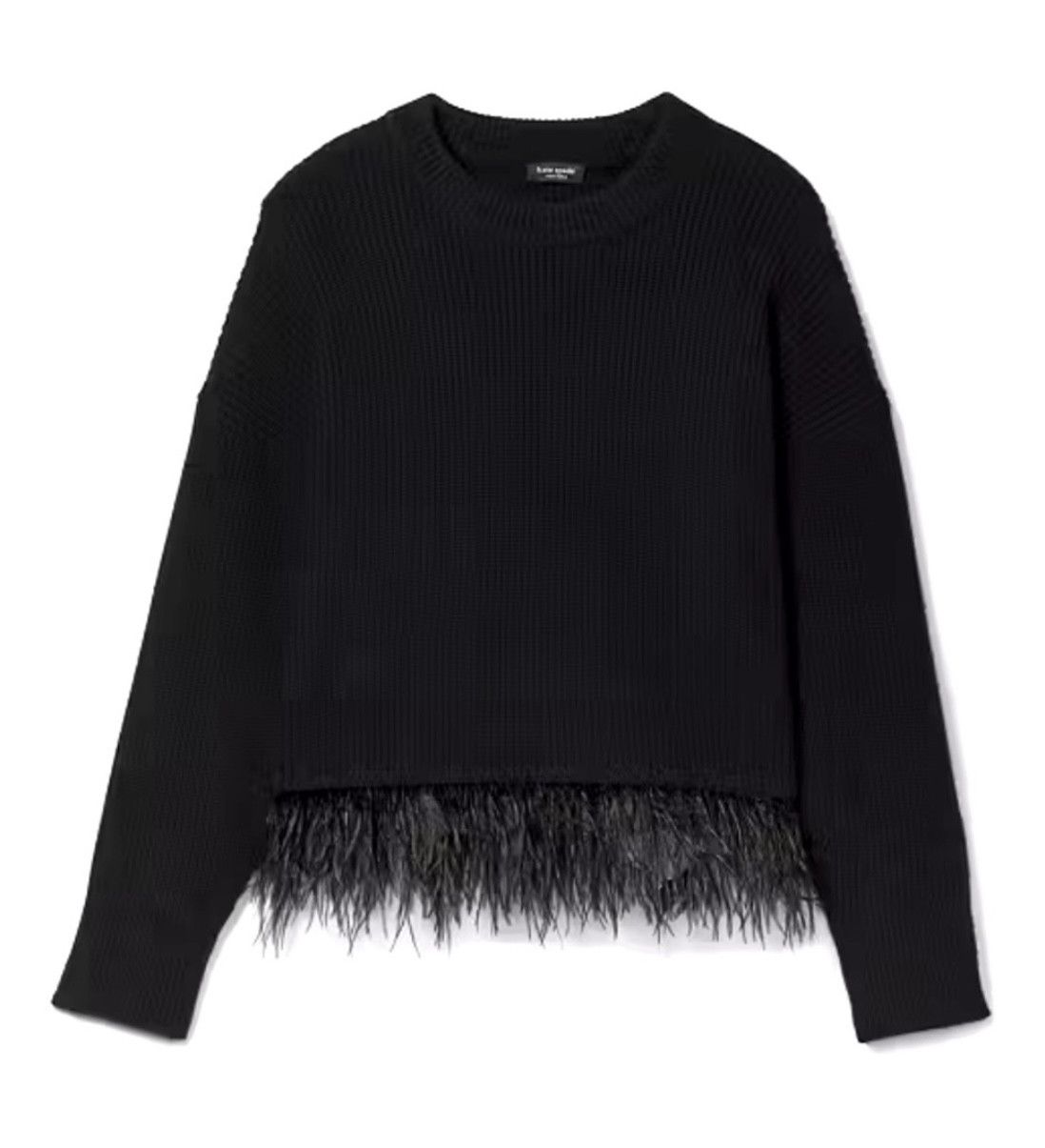 Kate Spade Kate Spade Feather Hem Sweater Size S / US 4 / IT 40 - 1 Thumbnail