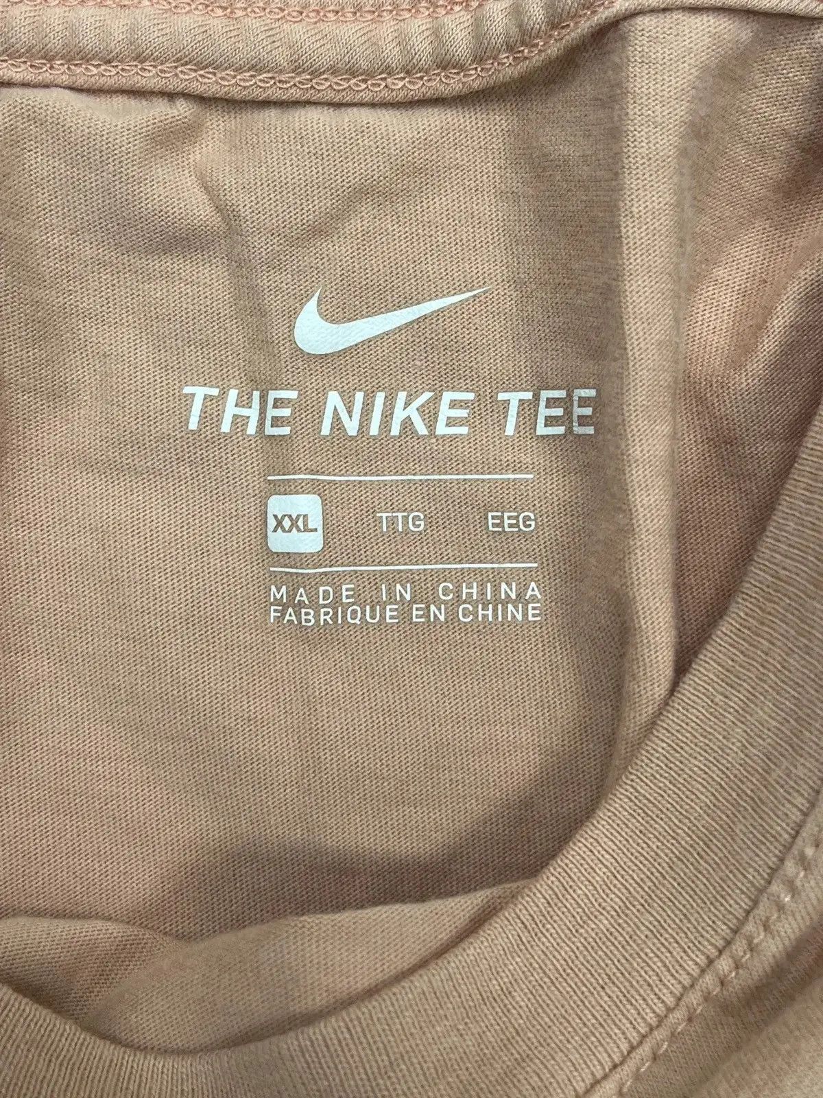 Nike Vintage Nike T-Shirt XXL Brown Aerial Print Swoosh Logo Size US XXL / EU 58 / 5 - 3 Thumbnail