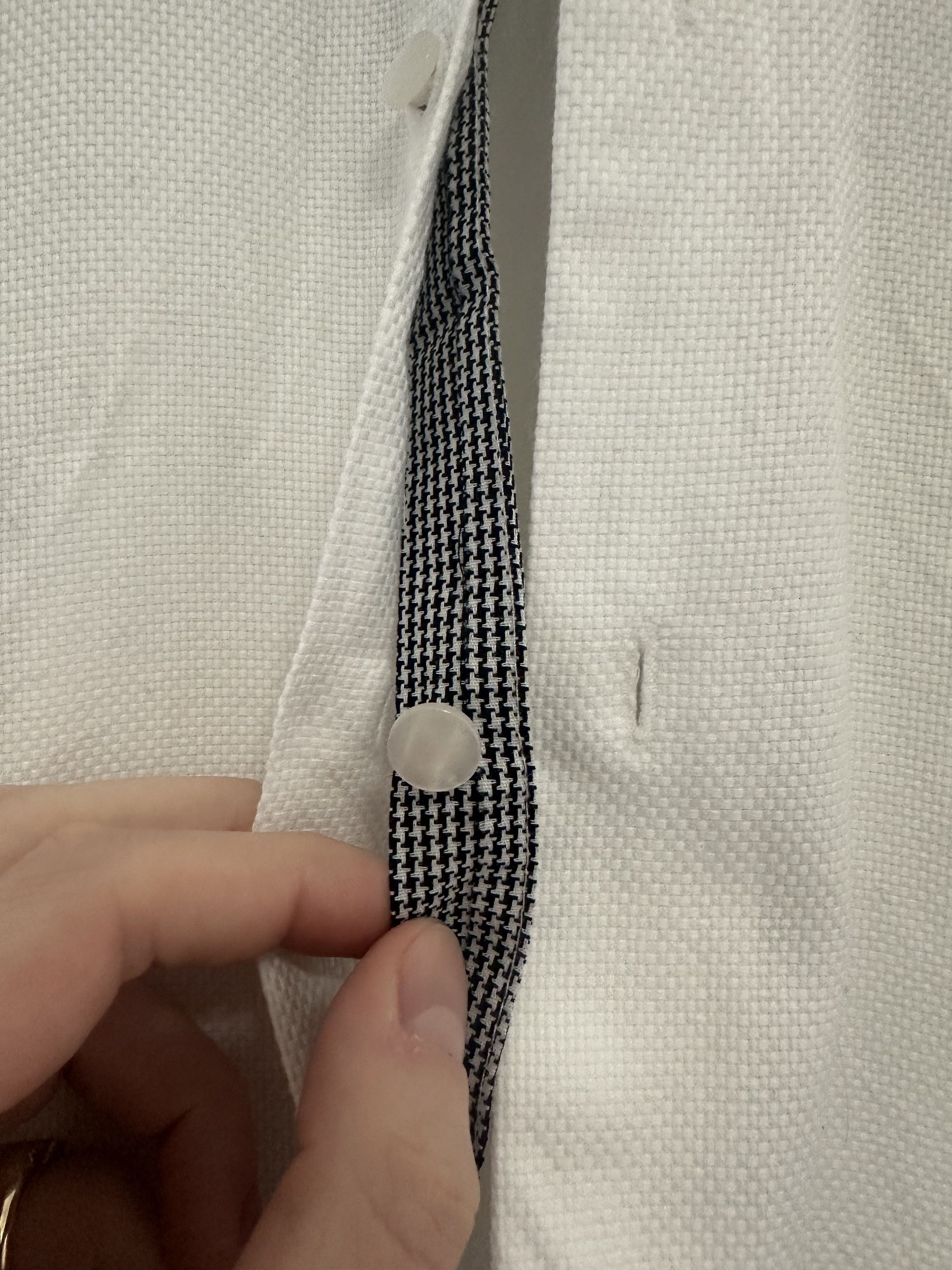 Joseph Abboud Tuxedo Placard Shirt Size 36R - 4 Thumbnail