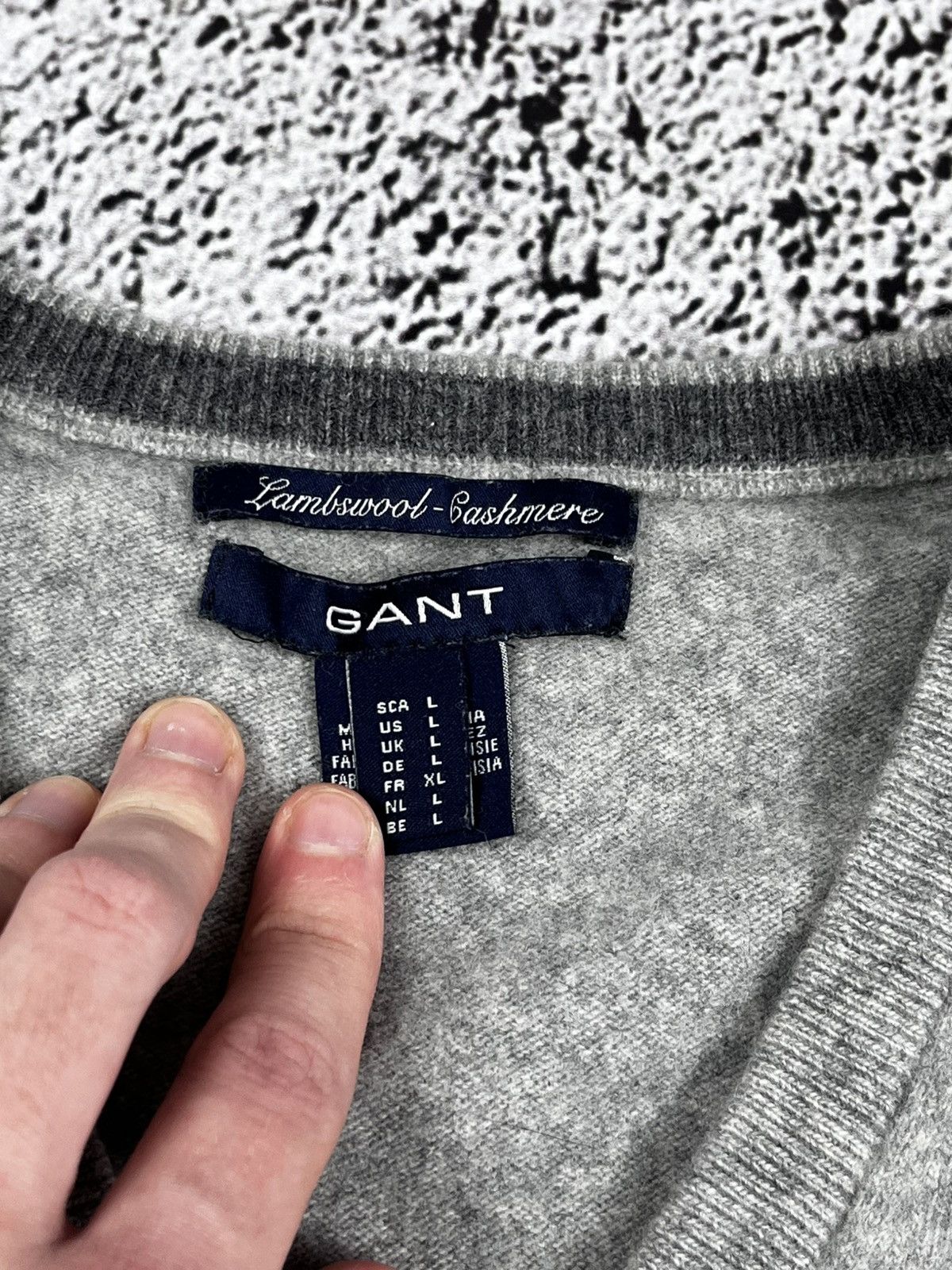 Gant Vintage Y2K Gant cashmere wool old money style vest Size L / US 10 / IT 46 - 4 Thumbnail