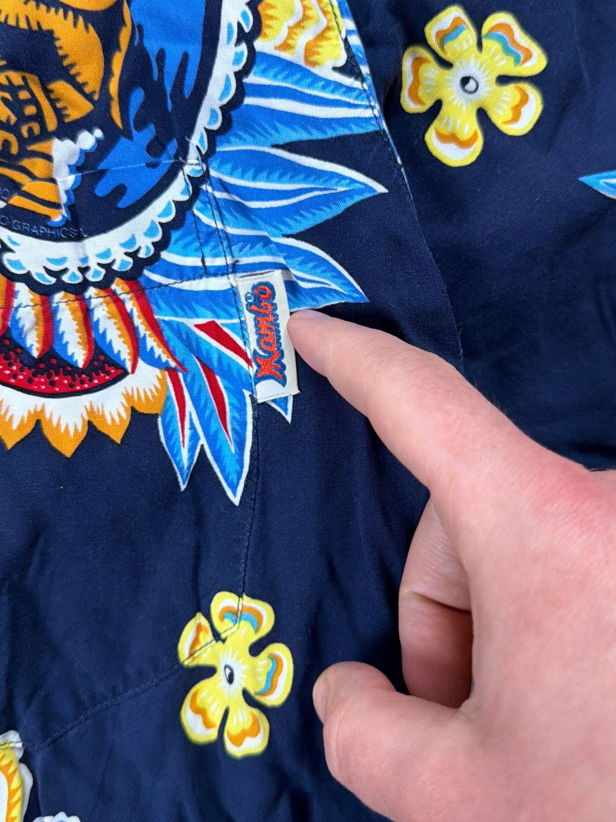 Mambo Vintage 90s mambo loud floral tiki shirt skate hawaii Size US M / EU 48-50 / 2 - 5 Thumbnail