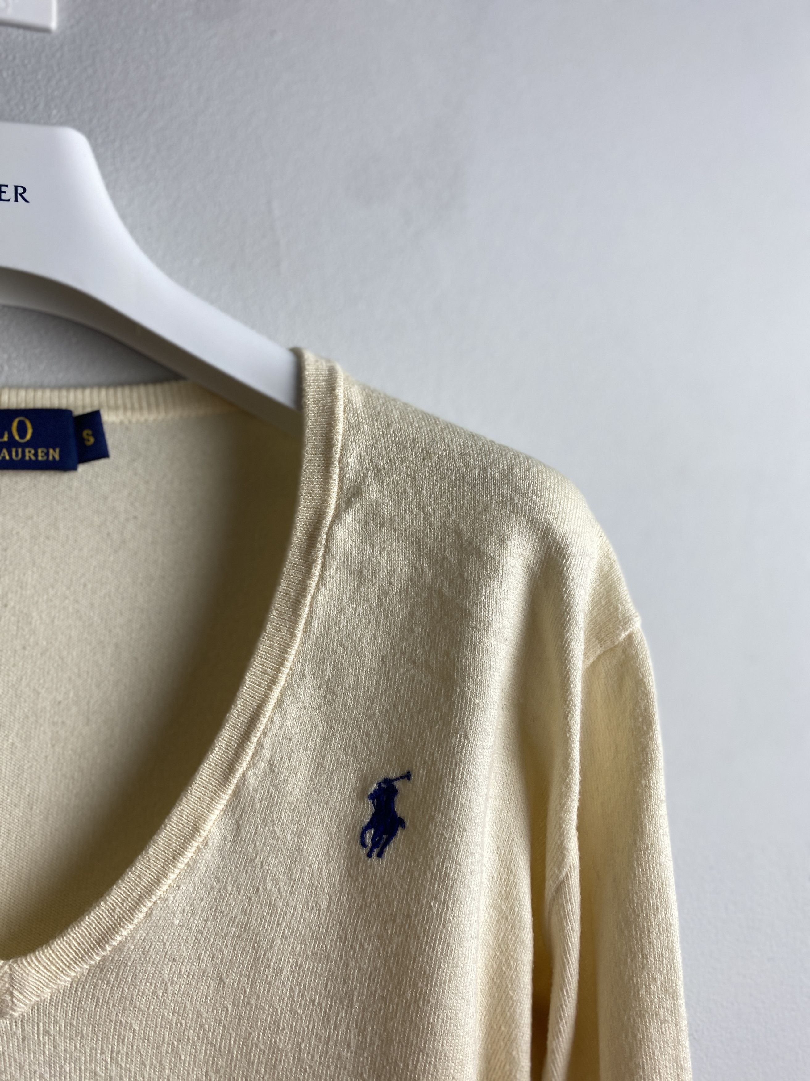 Polo Ralph Lauren Polo Ralph Lauren small pony lightweight sweater Size S / US 4 / IT 40 - 2 Thumbnail