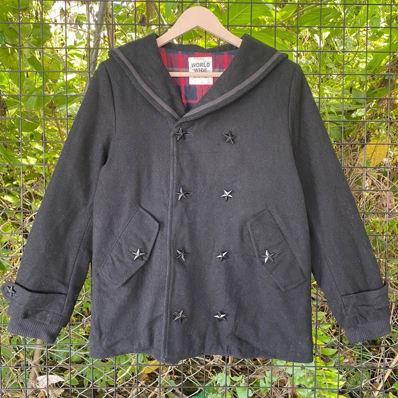 If Six Was Nine × Japanese Brand × Le Grande Bleu (L.G.B.) Vintage Punk Gothic Scribble Spellout Black Jacket Size US S / EU 44-46 / 1 - 2 Thumbnail