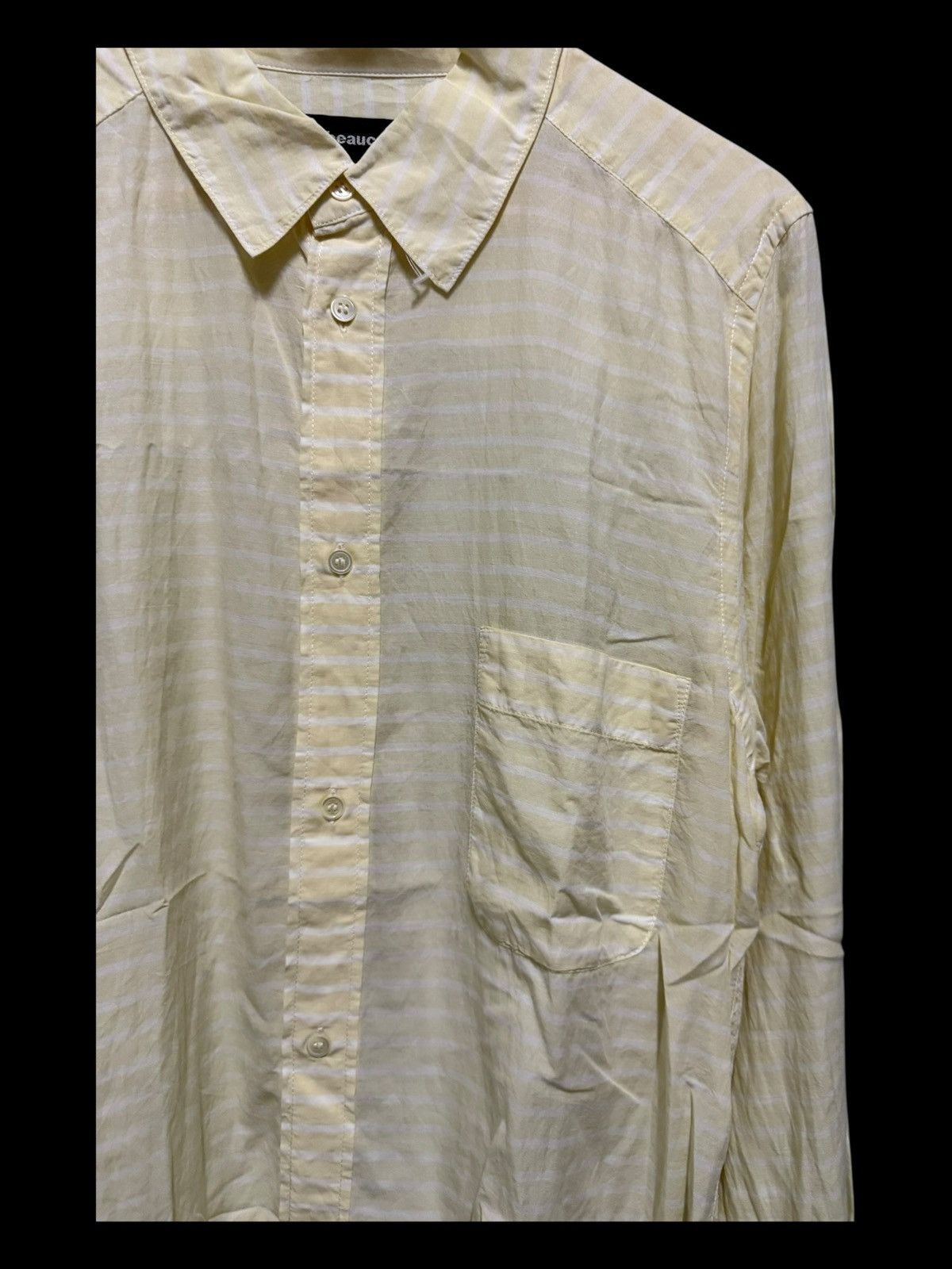 Designer × Japanese Brand × mercibeaucoup MERCIBEAUCOUP JAPANESE BRAND LONG SLEEVER SHIRT BUTTONS UP Size US M / EU 48-50 / 2 - 6 Thumbnail