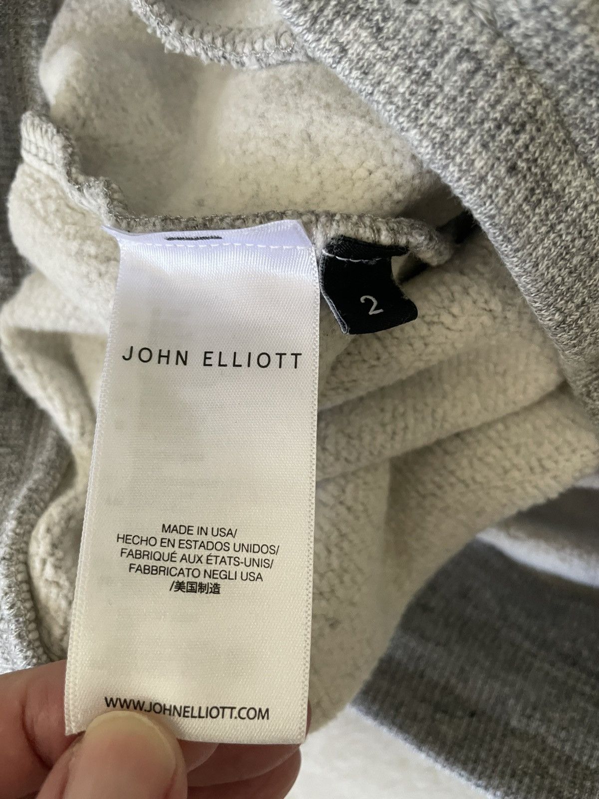 John Elliott John Elliott Sweat Shorts Size US 28 / EU 44 - 4 Thumbnail