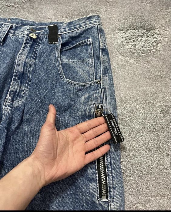 Southpole Southpole jeans, baggy vintage South Pole 90s hip hop Y2K 32 Size US 32 / EU 48 - 6 Thumbnail