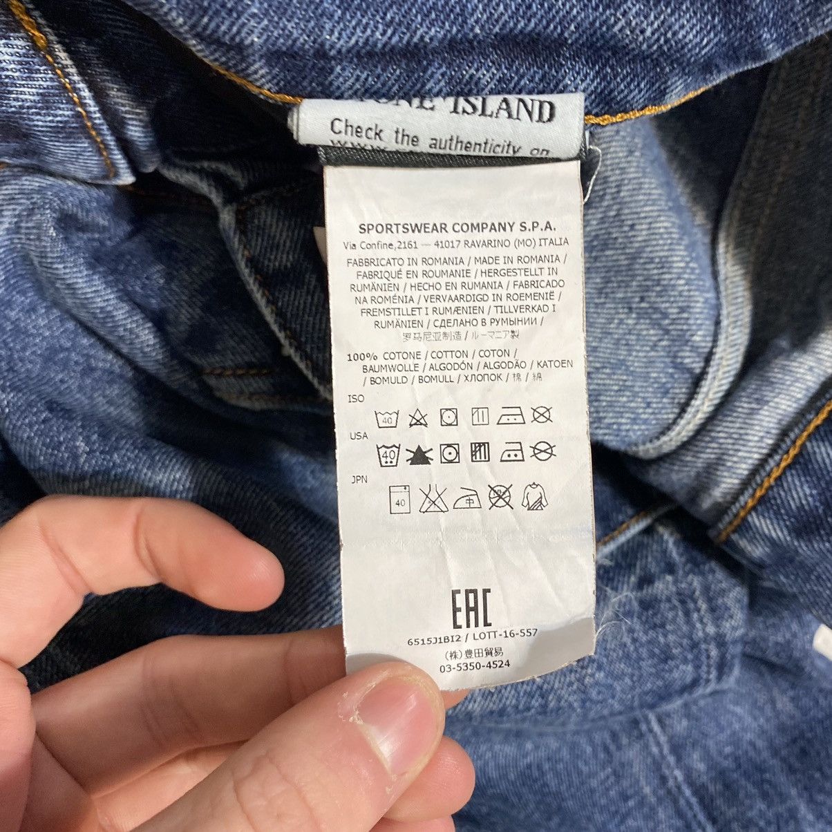 Stone Island Vintage Stone Island Jeans Patch pants Size US 30 / EU 46 - 17 Thumbnail