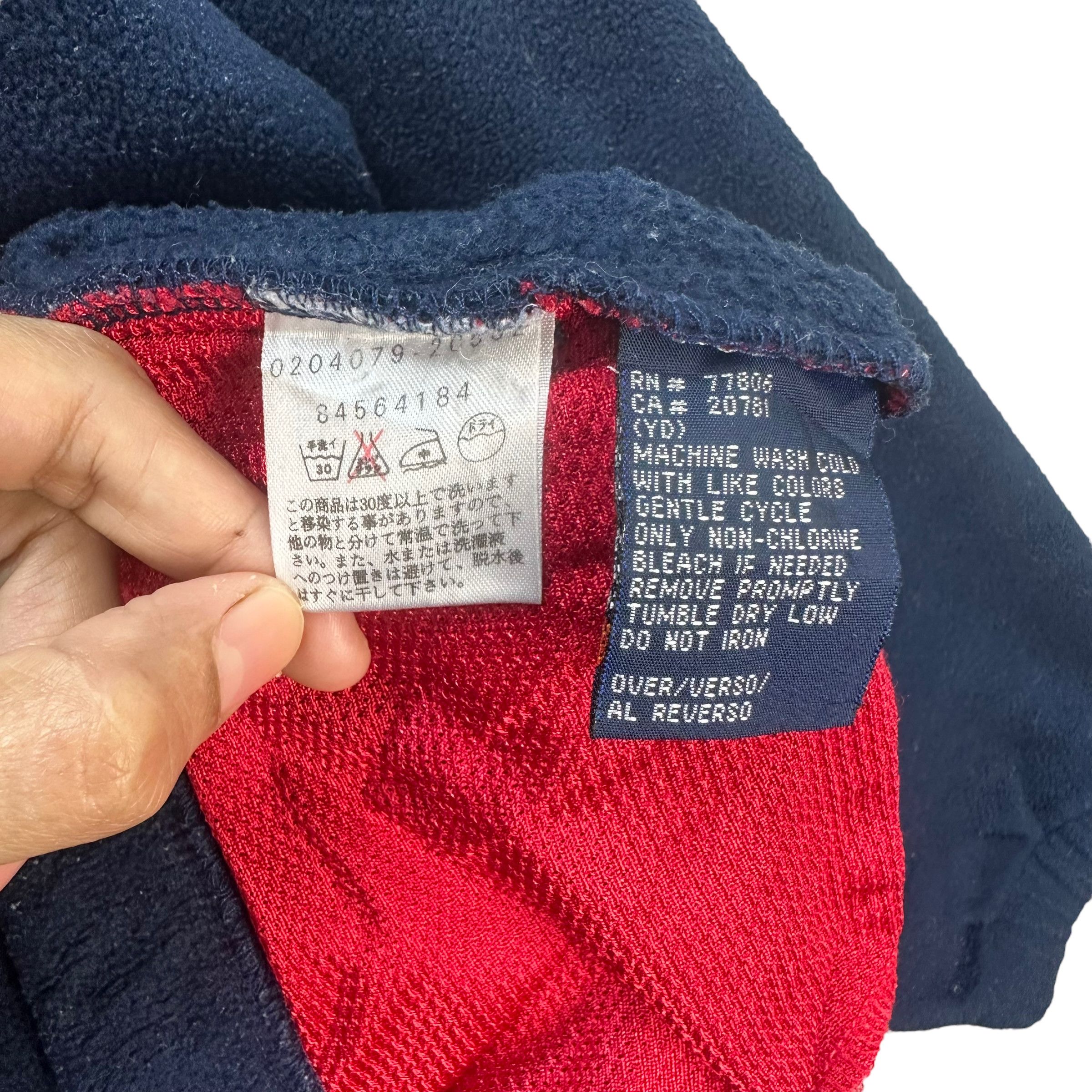 Tommy Hilfiger TOMMY HILFIGER HALF ZIP TURTLE NECK FLEECE #8238-213 Size US M / EU 48-50 / 2 - 7 Thumbnail