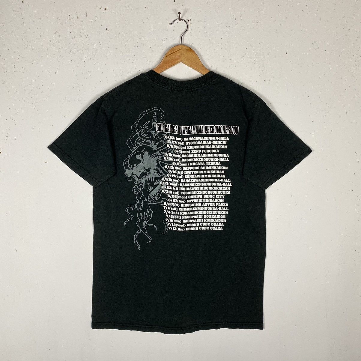 Band Tees × Vintage VINTAGE SEX MACHINEGUNS JAPANESE HEAVY METAL BAND TEE Size US M / EU 48-50 / 2 - 6 Thumbnail