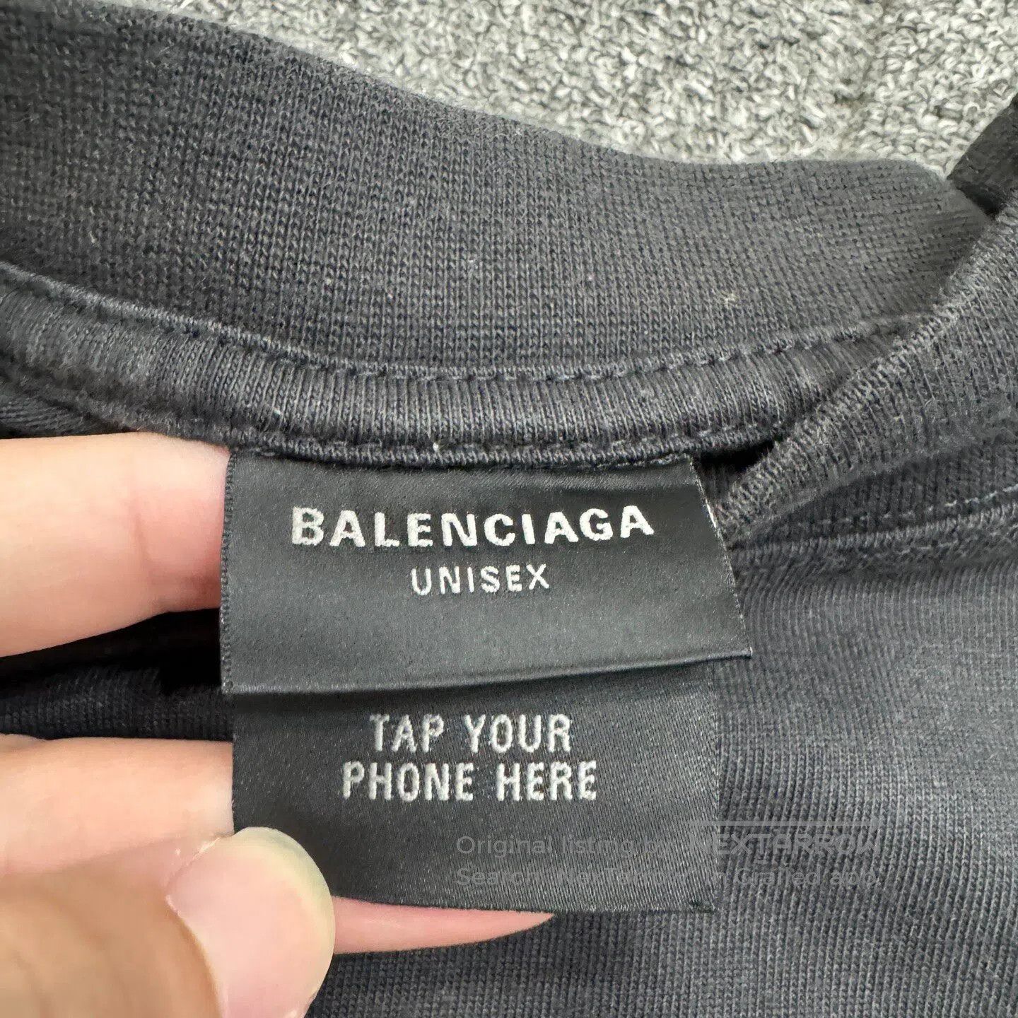 Balenciaga Balenciaga Co-branded embroidered letter short-sleeve shir Size US S / EU 44-46 / 1 - 4 Thumbnail