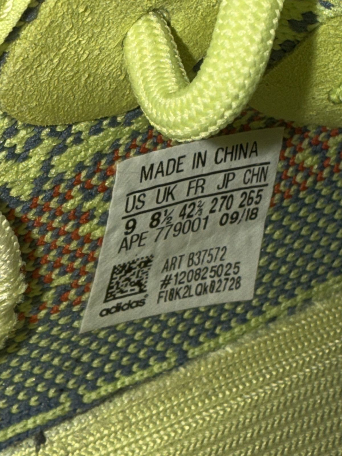 Adidas Adidas Yeezy 350 v2 “Semi Frozen” Size US 9 / EU 42 - 6 Thumbnail