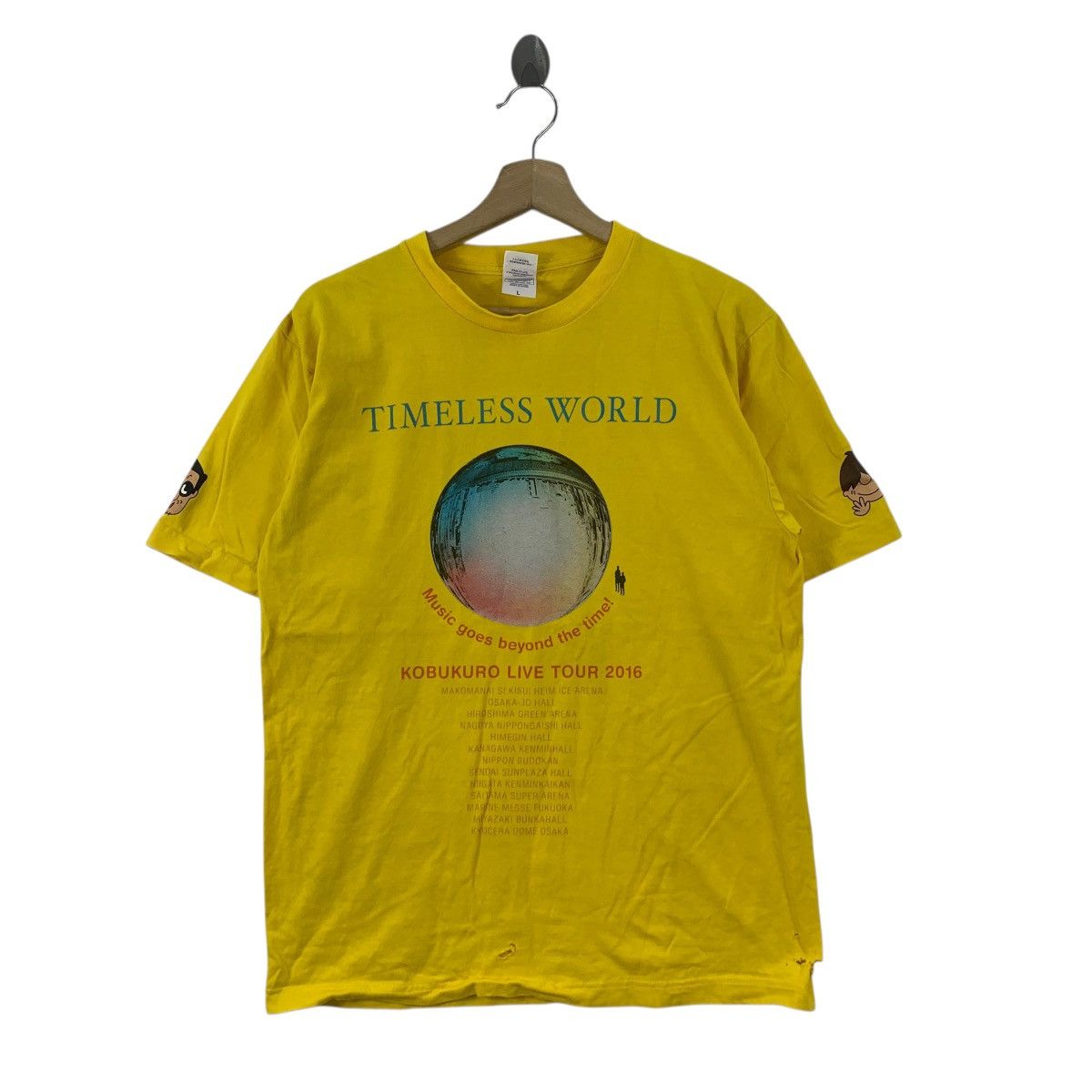 Band Tees KOBUKURO JAPAN BAND Folk Ambient Rock Tour Tee Shirt Top Size US L / EU 52-54 / 3 - 3 Thumbnail