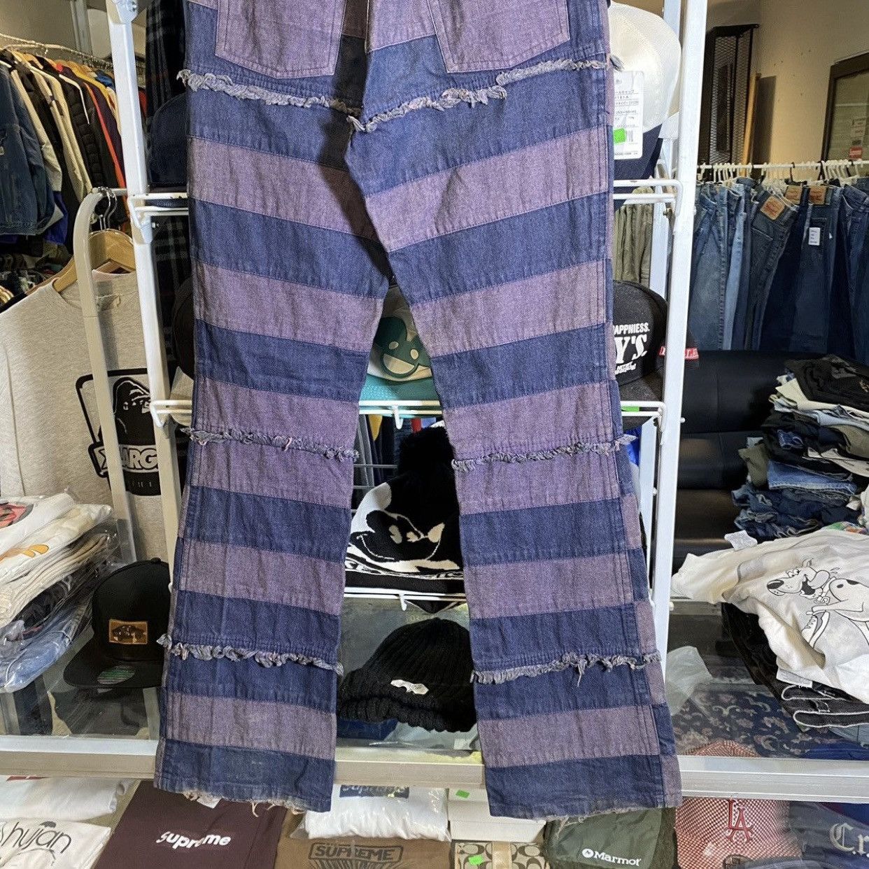 Hysteric Glamour Chocolat Hysteric Glamour Kinky "Hagi" Jeans 26"-28" Purple Size 26" / US 2 / IT 38 - 10 Thumbnail