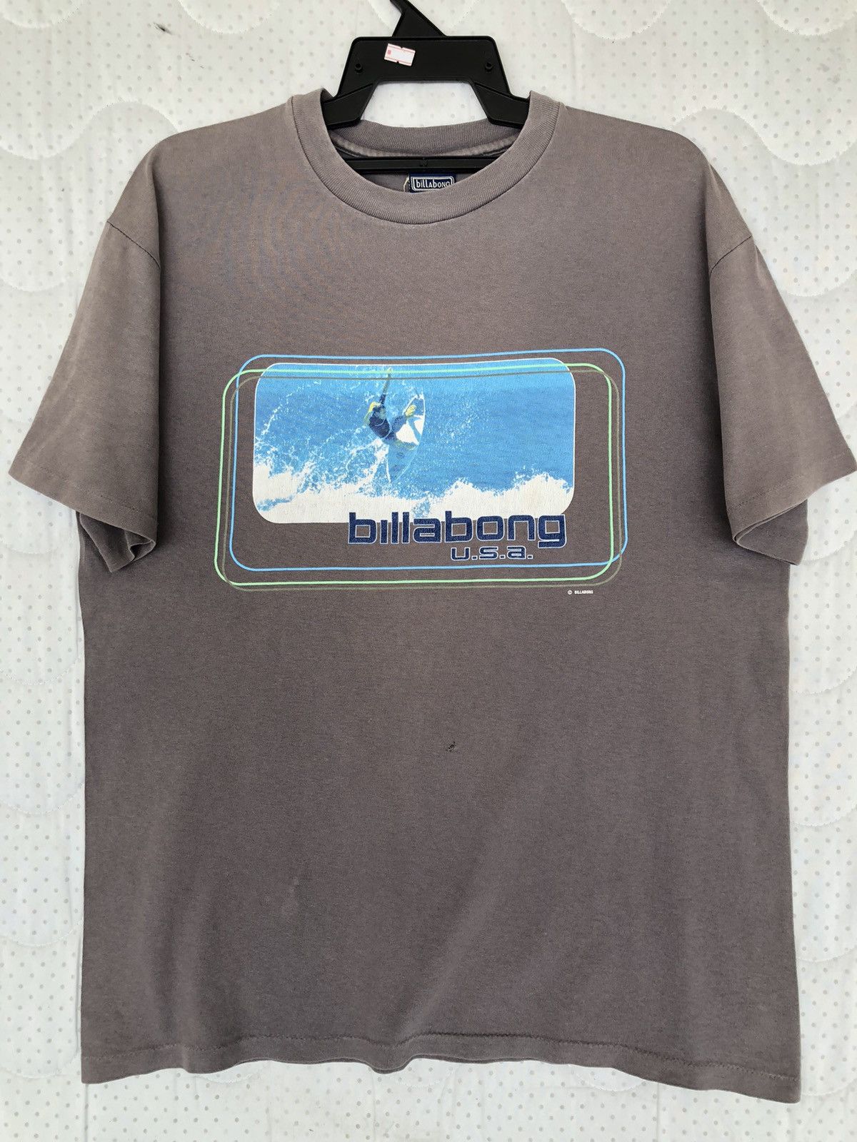 Billabong Vintage 90s Billabong Surfing Tee Size US L / EU 52-54 / 3 - 2 Thumbnail