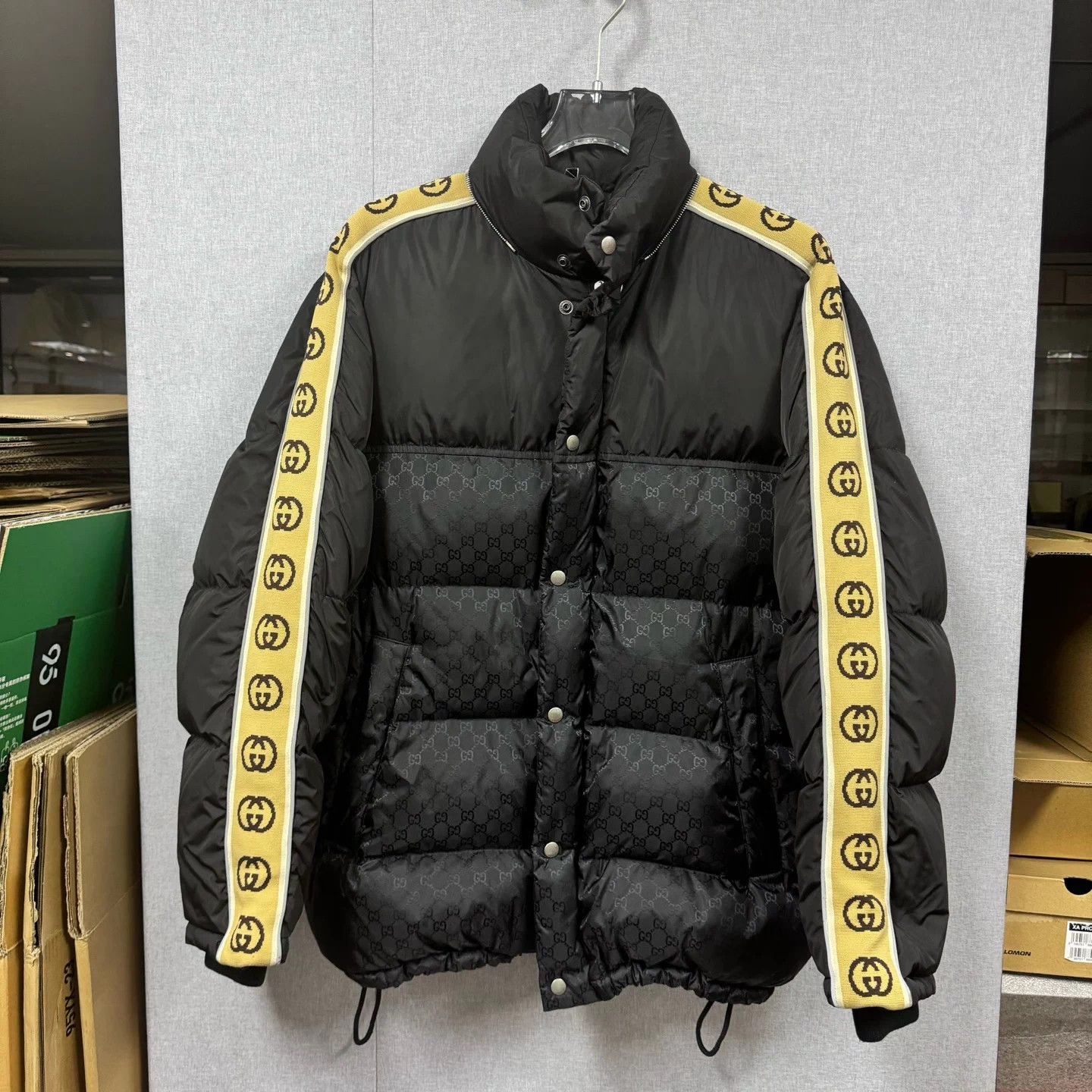 Gucci GUCCI AOP Nylon Down Jacket 46 No Hood 3m Flaws Size US S / EU 44-46 / 1 - 1 Thumbnail