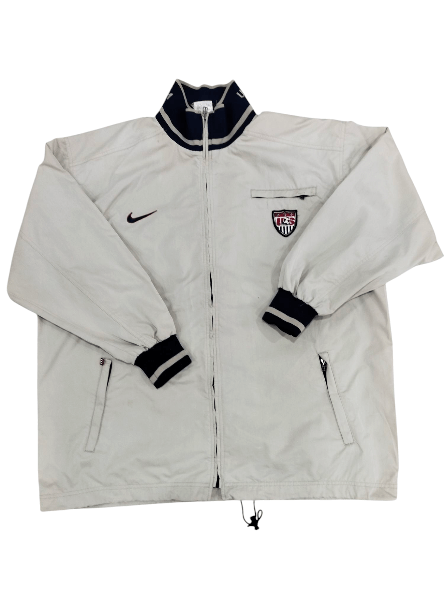 Nike × Vintage Vintage Nike USA Team Fans Football Jacket Size US XXL / EU 58 / 5 - 1 Thumbnail