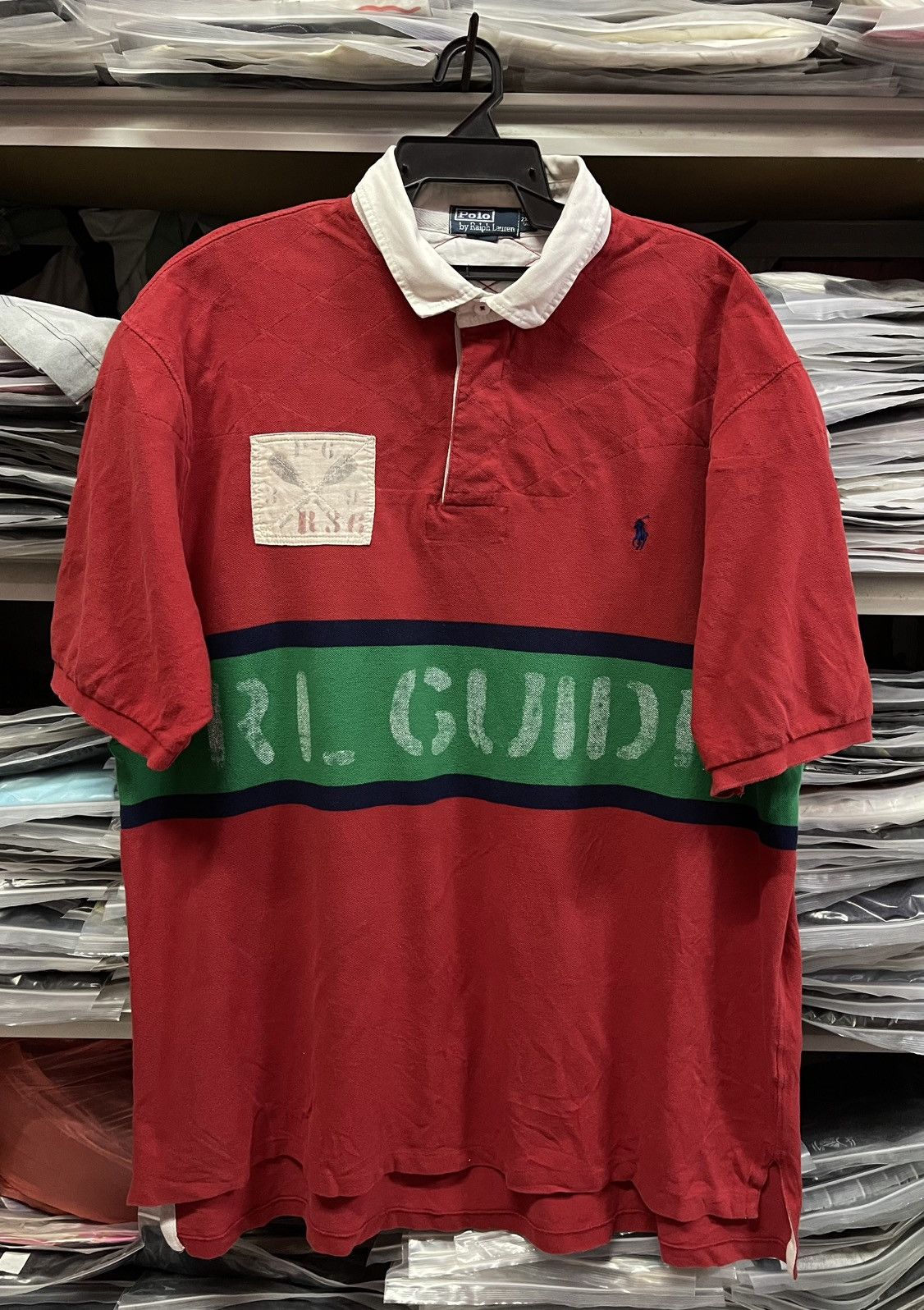 Polo Ralph Lauren Vintage Polo Ralph Lauren RL - Guide Rugby🔥🔥🔥 Size US XXL / EU 58 / 5 - 1 Thumbnail